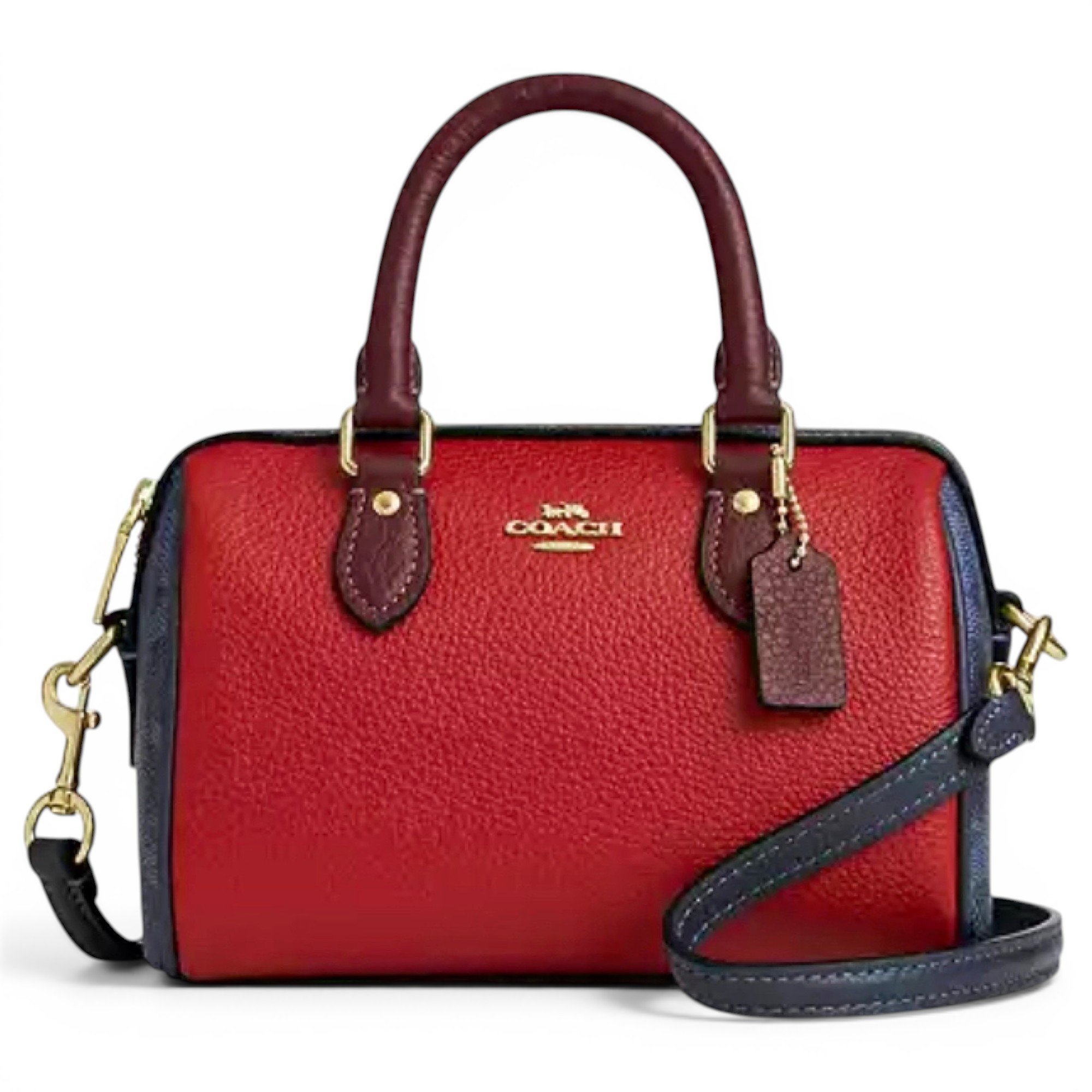 Leather crossbody bag