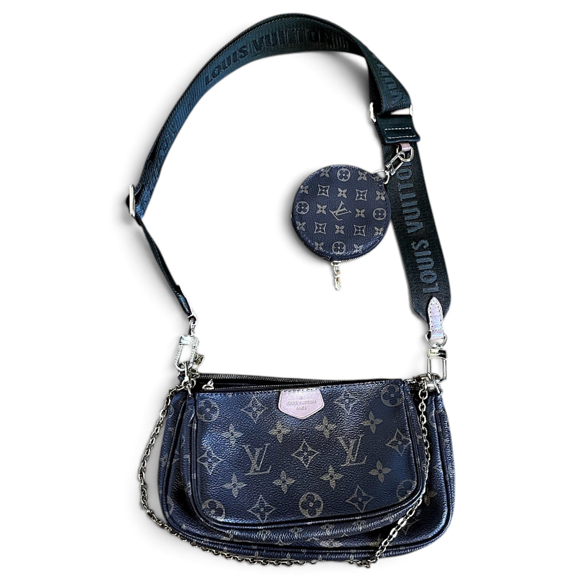 Multi Pochette Accessoires leather crossbody bag