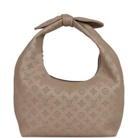 Louis Vuitton Louis Vuitton Why Knot MM Galet Mahina Silver Hardware