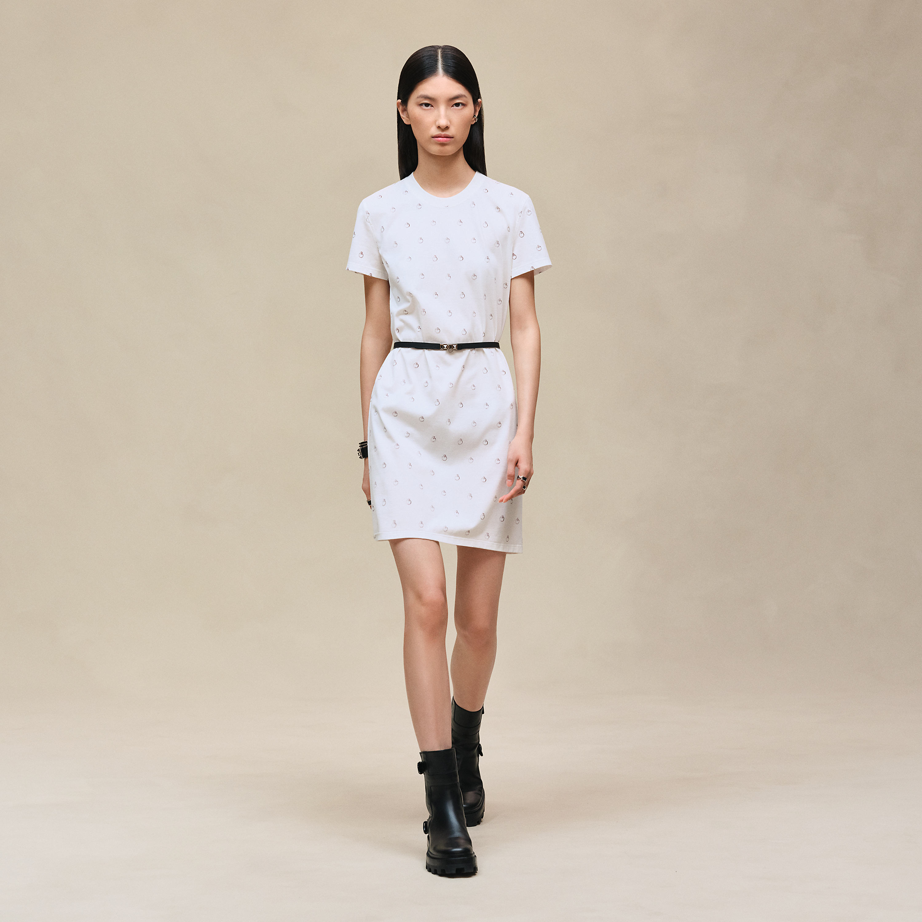 "Anneau Finesse" straight dress