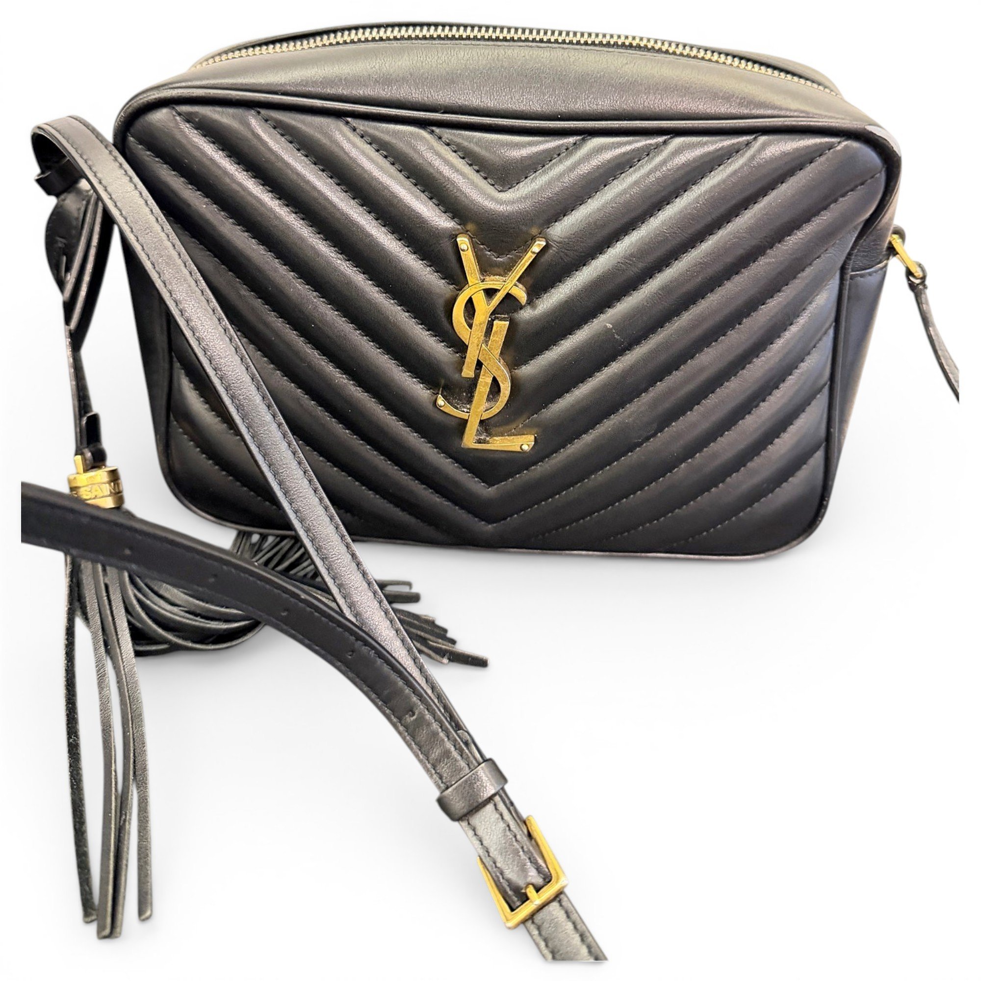 Lou leather crossbody bag
