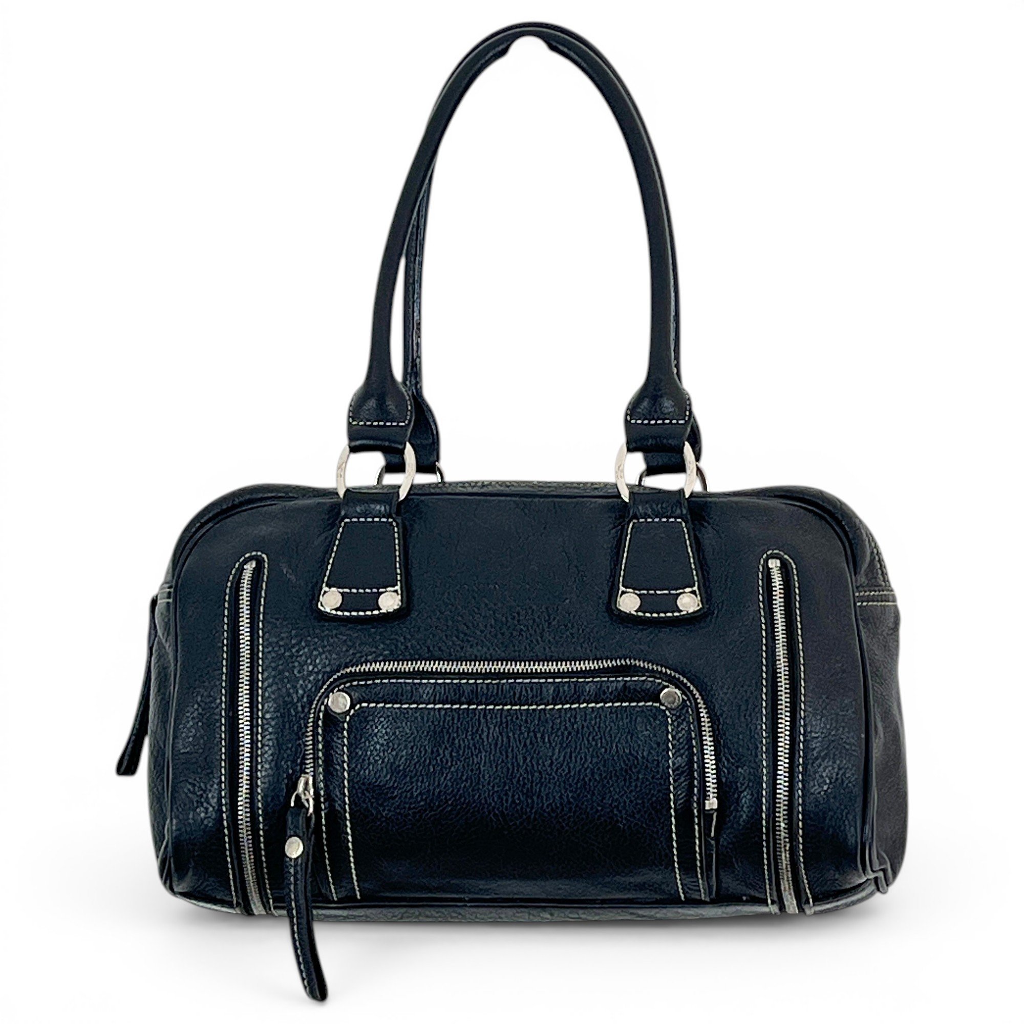 Leather handbag