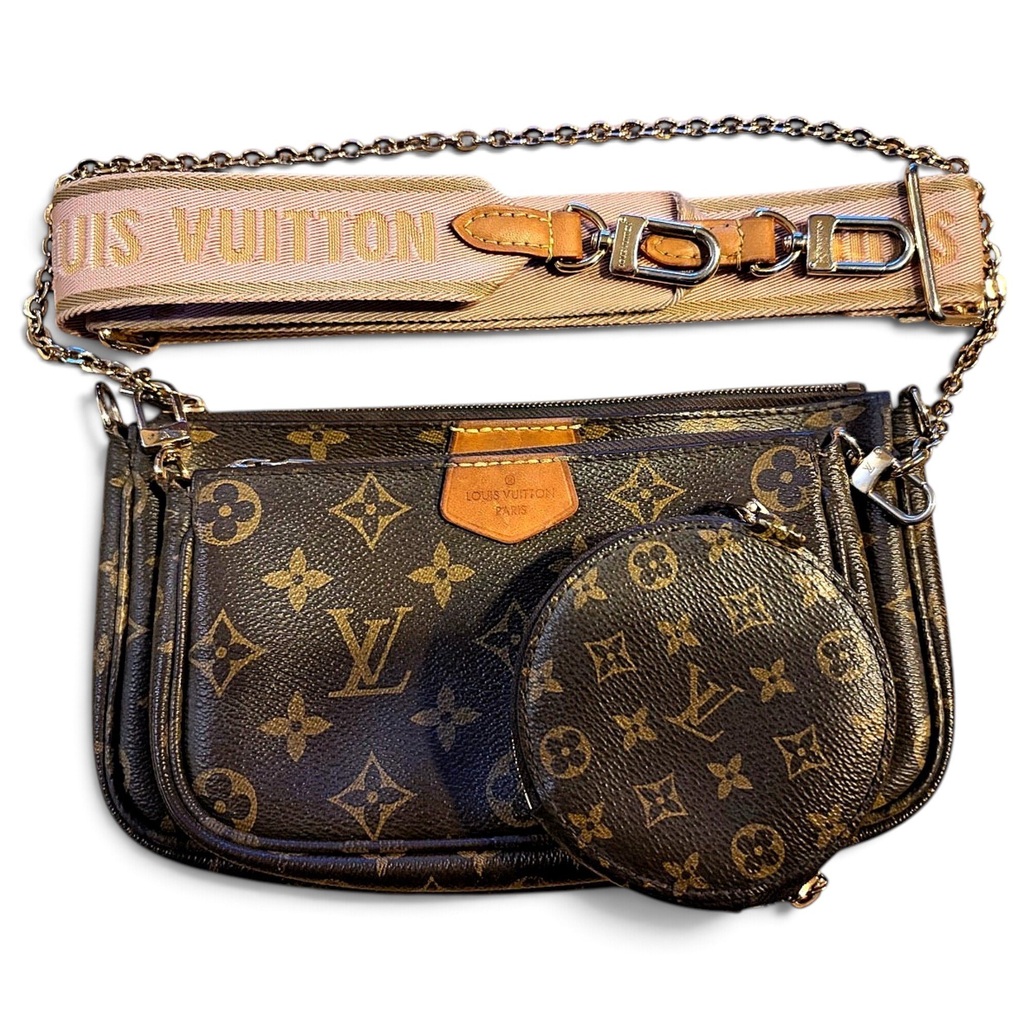 Multi Pochette Accessoires leather crossbody bag