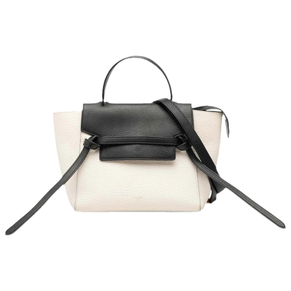 Belt leather satchel
