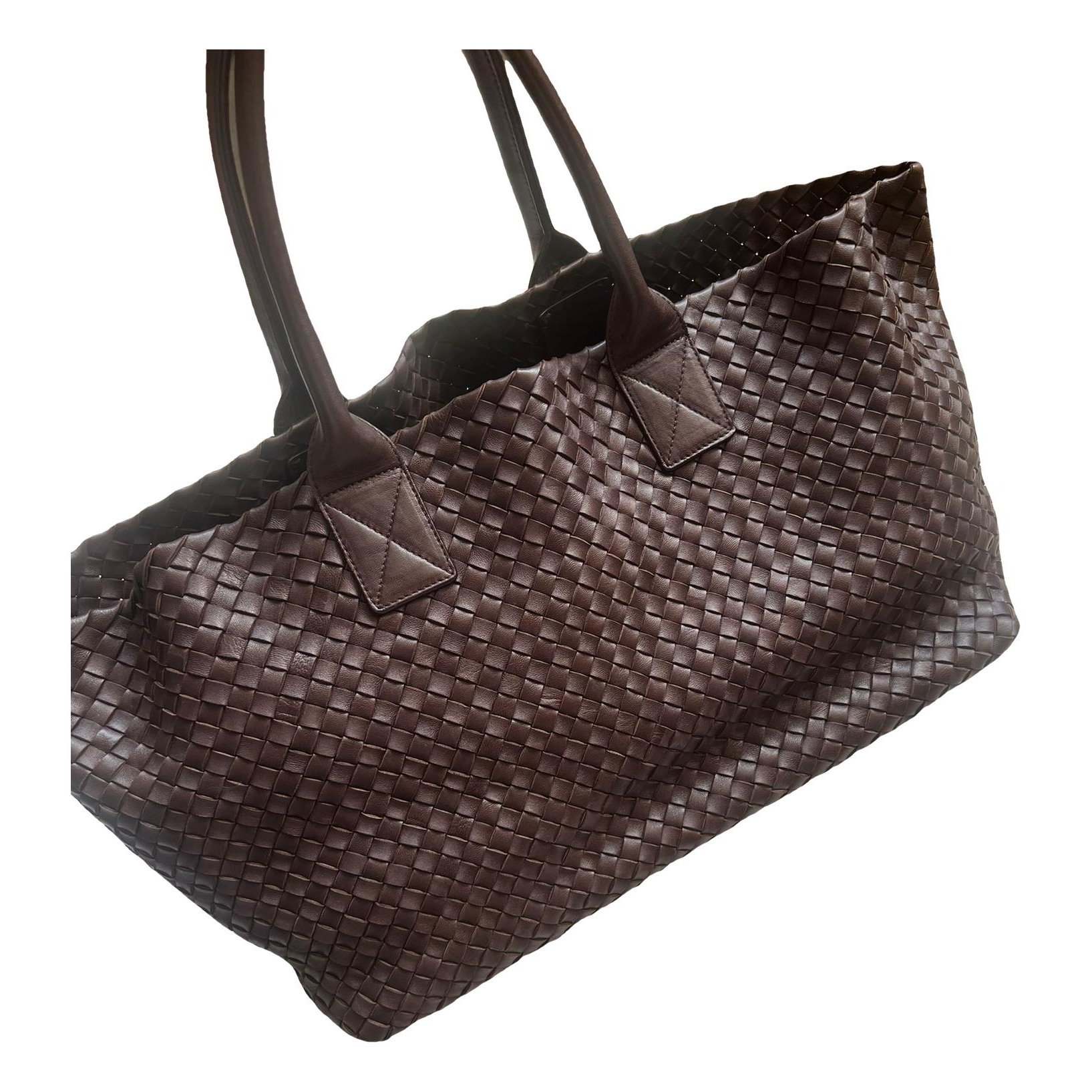 Cabat leather tote