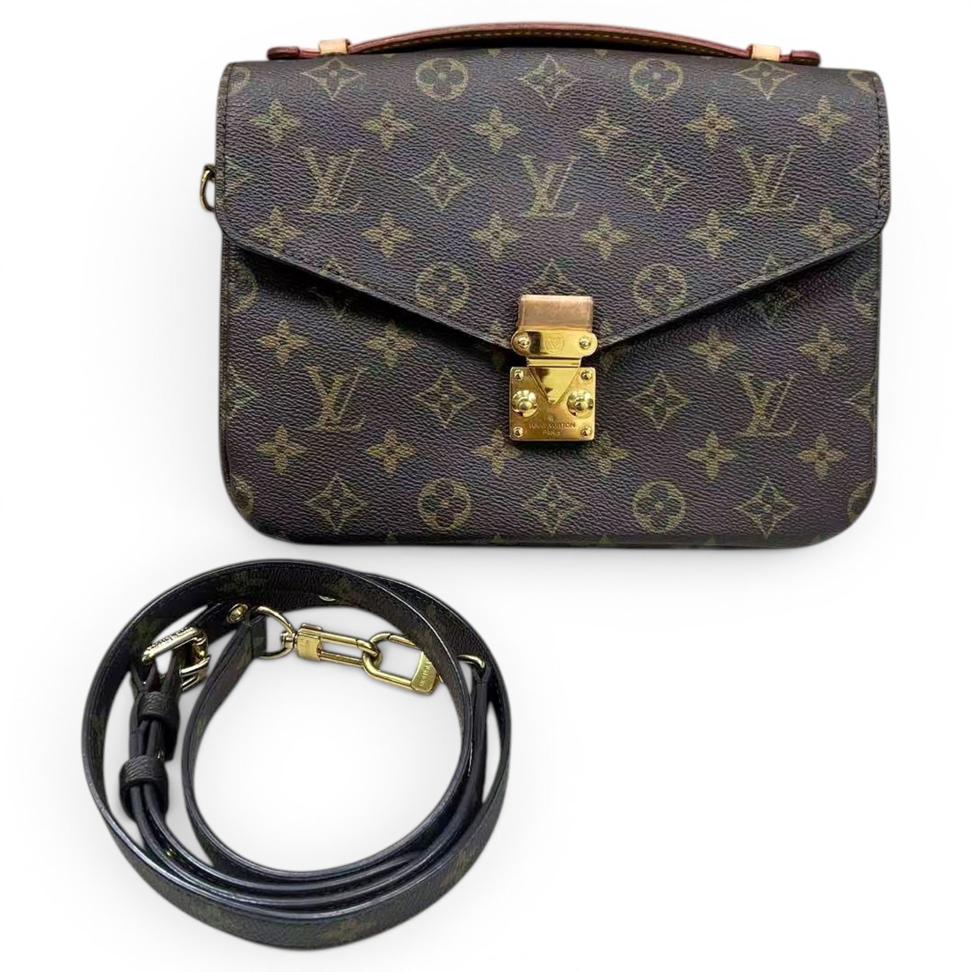 Metis leather crossbody bag