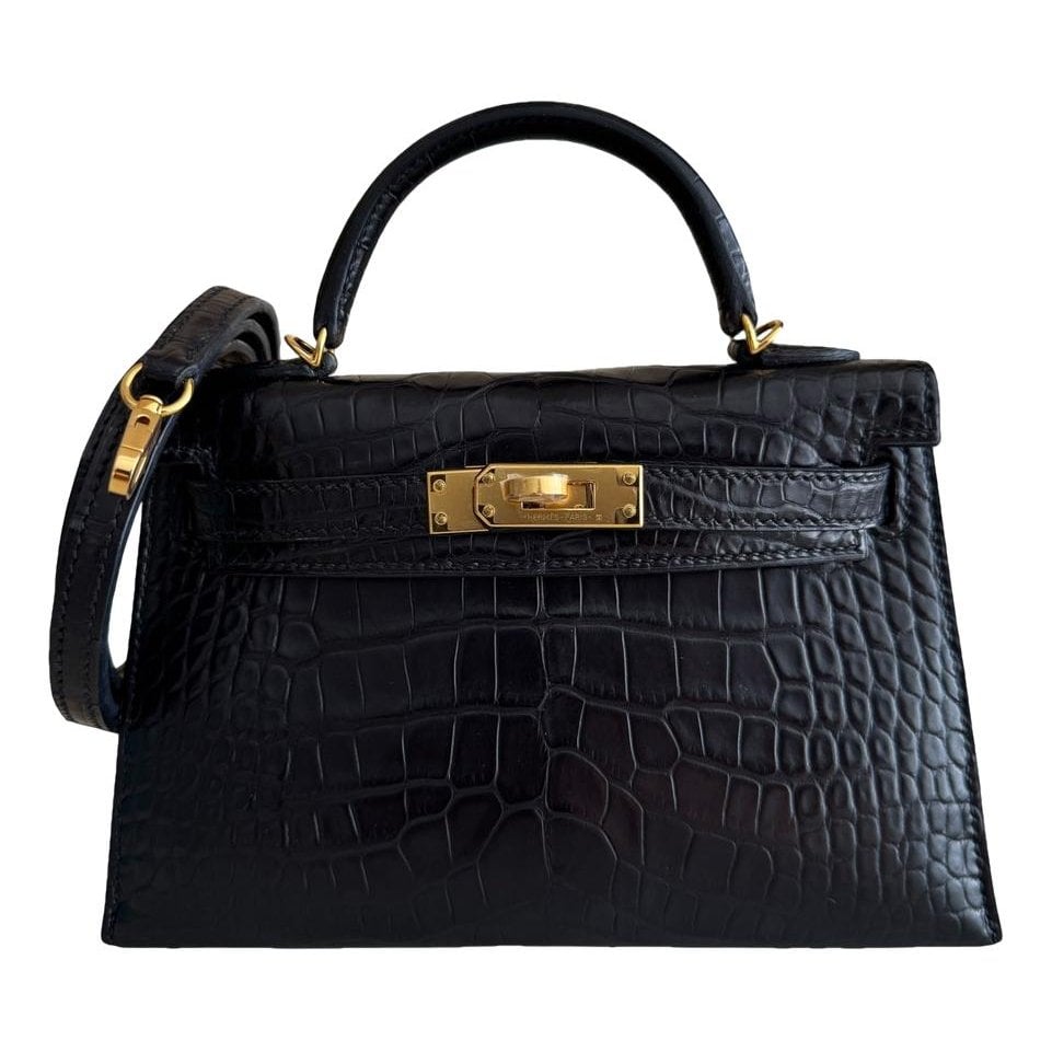 Kelly Mini alligator handbag