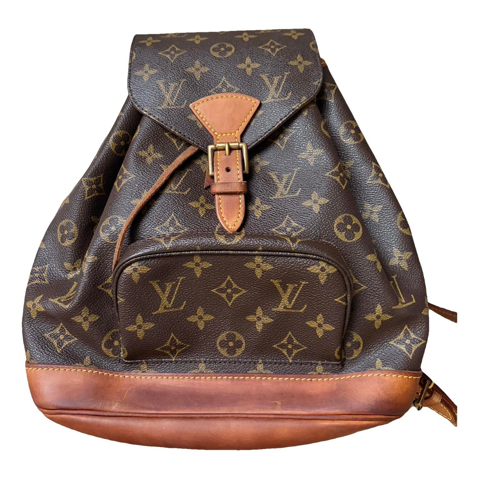 Montsouris Vintage cloth backpack