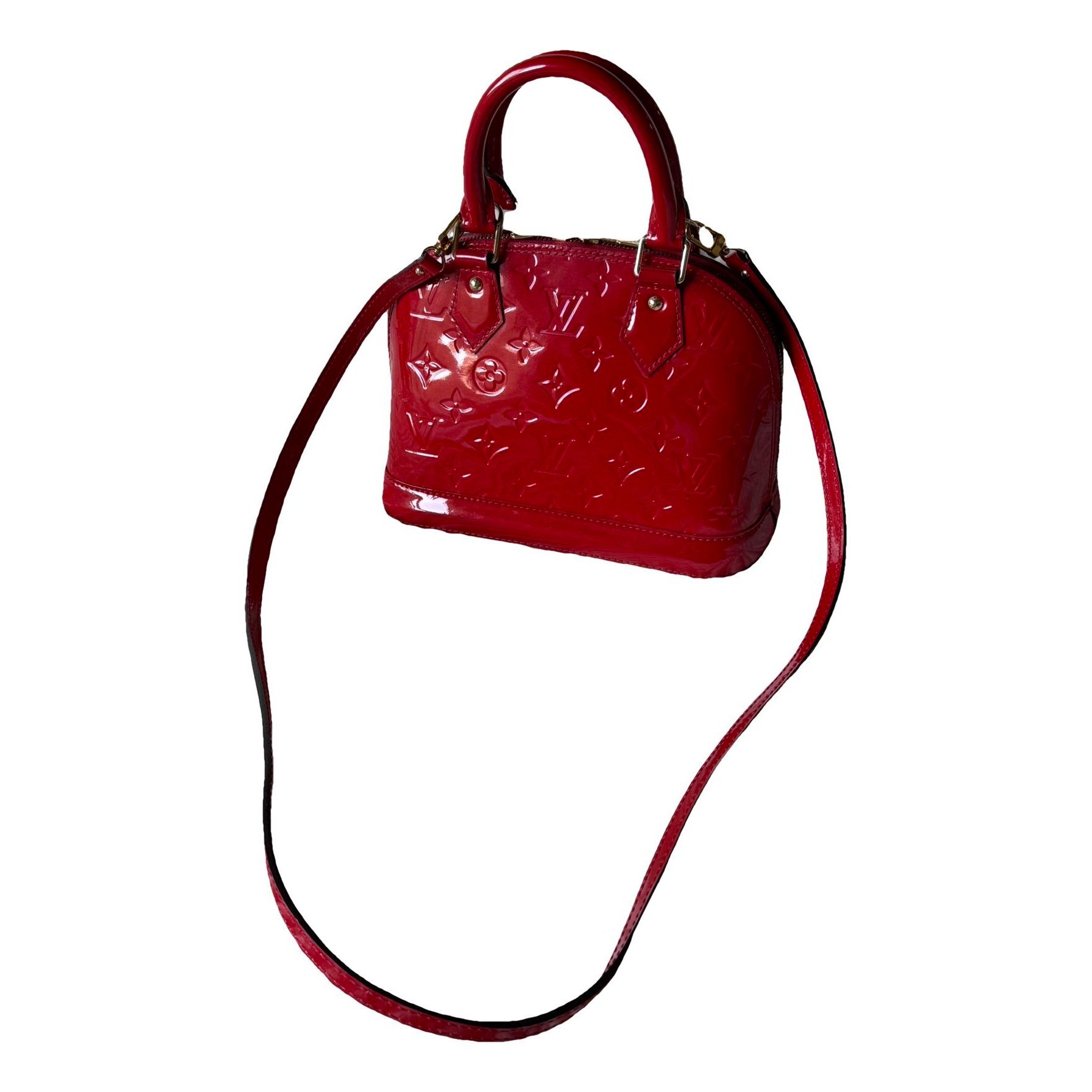 Alma BB patent leather handbag
