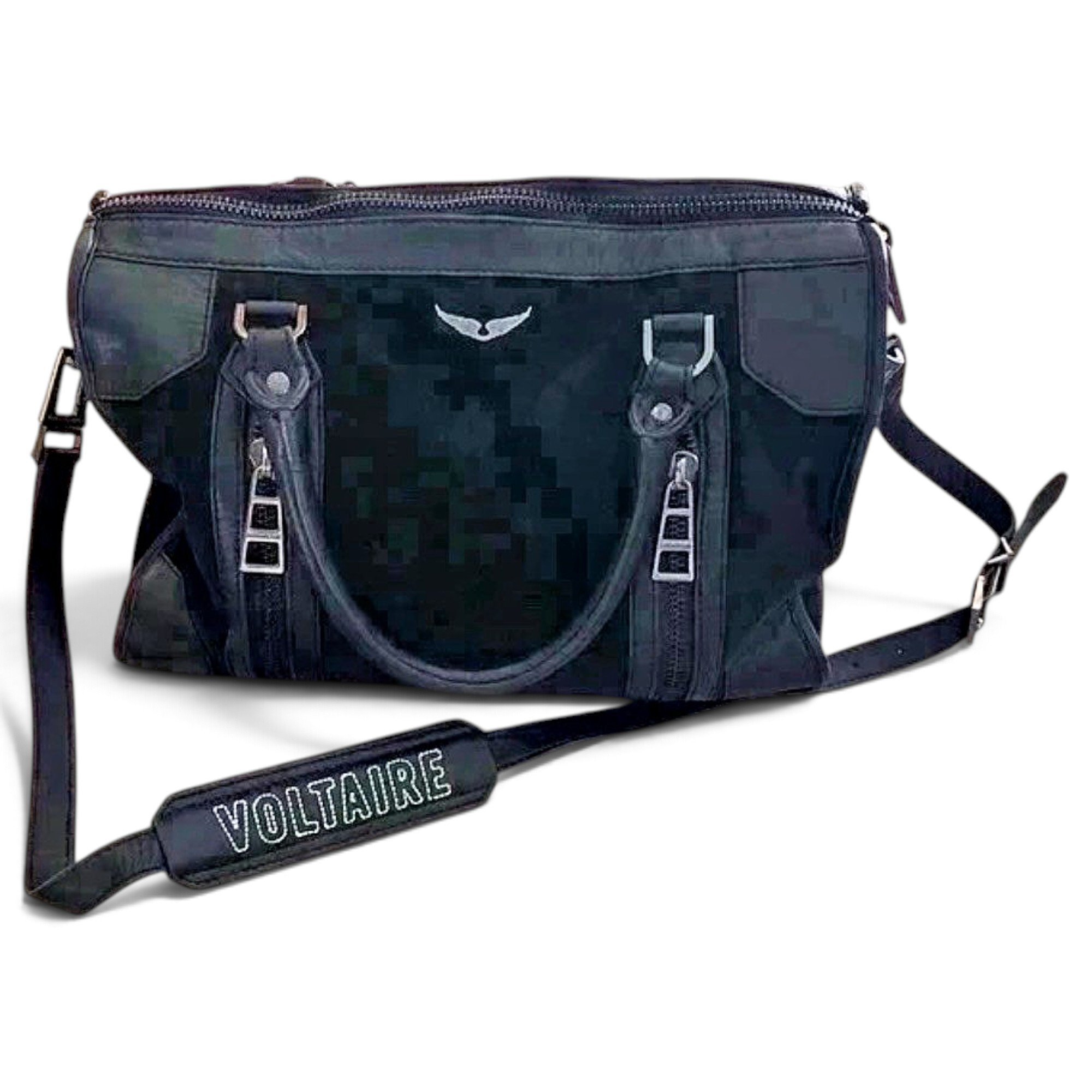 Leather handbag