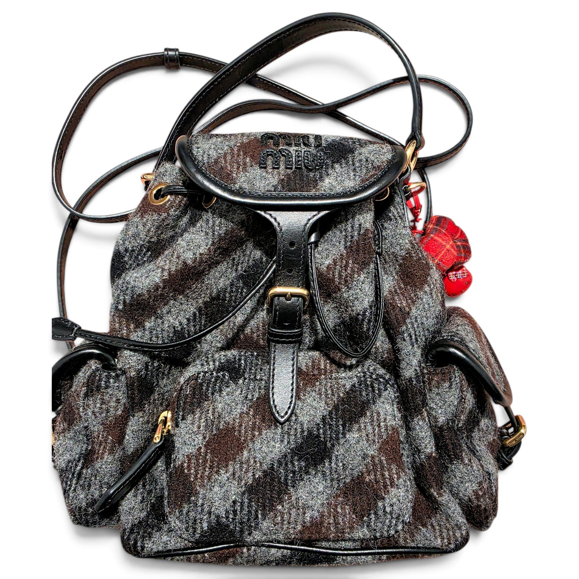 Wool backpack