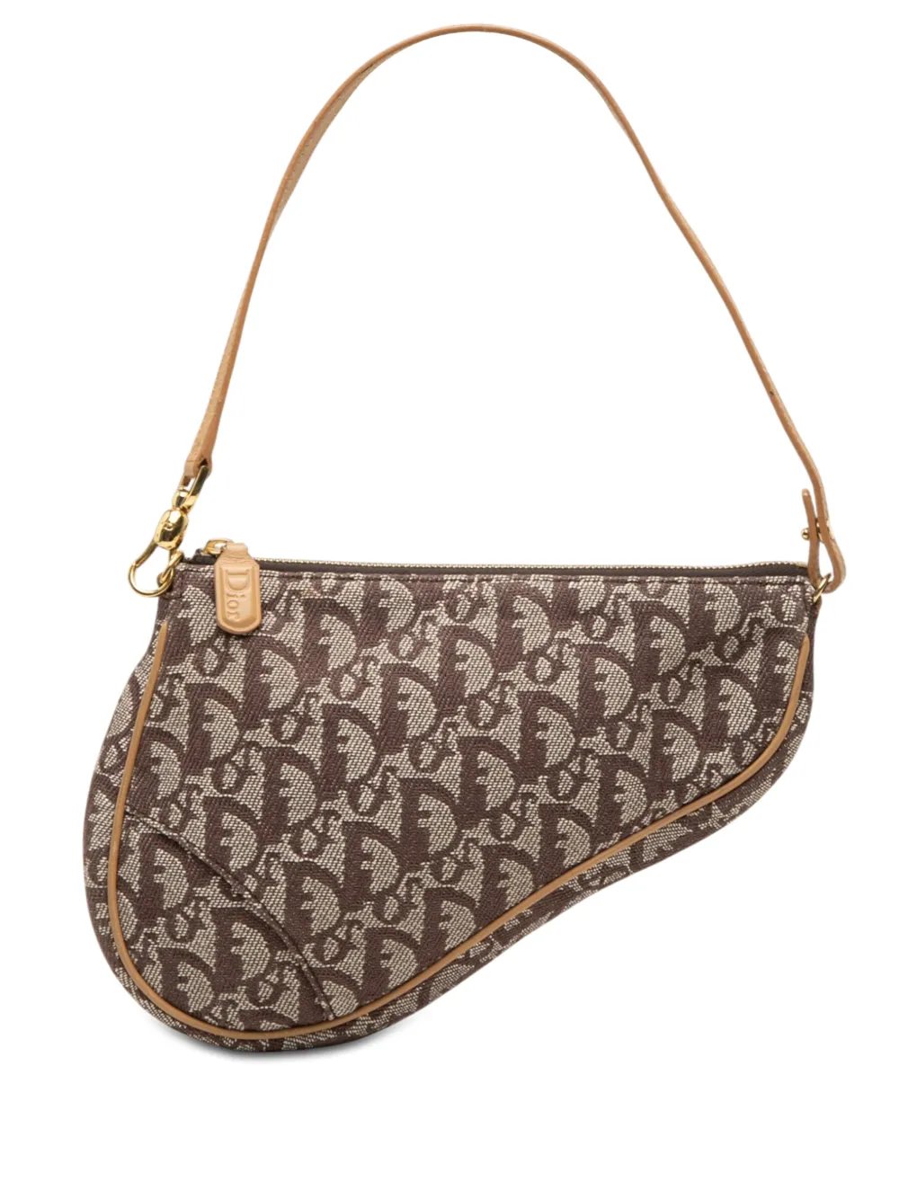 2003 Mini Diorissimo Canvas Saddle Pochette shoulder bag