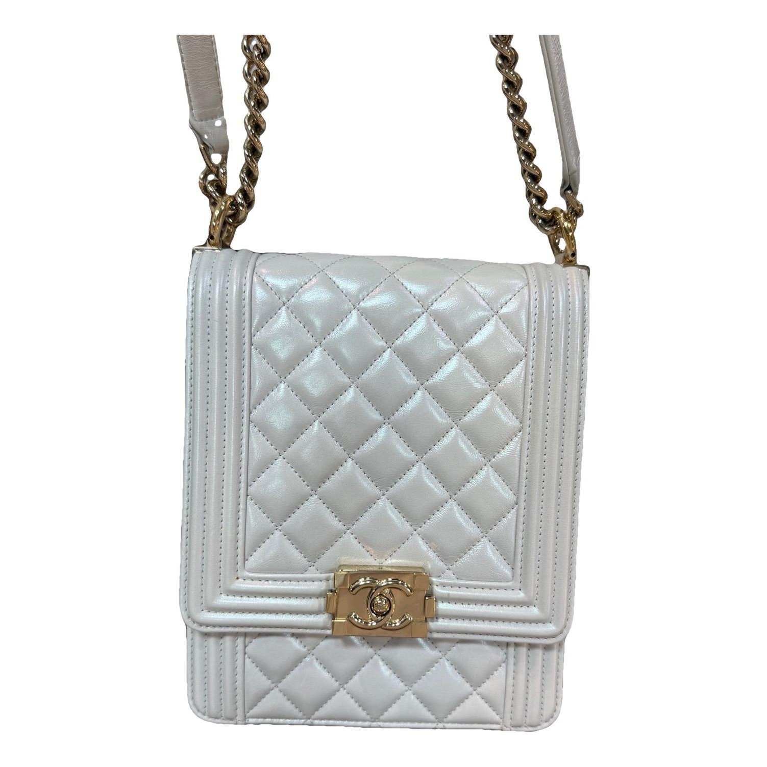 Boy leather crossbody bag