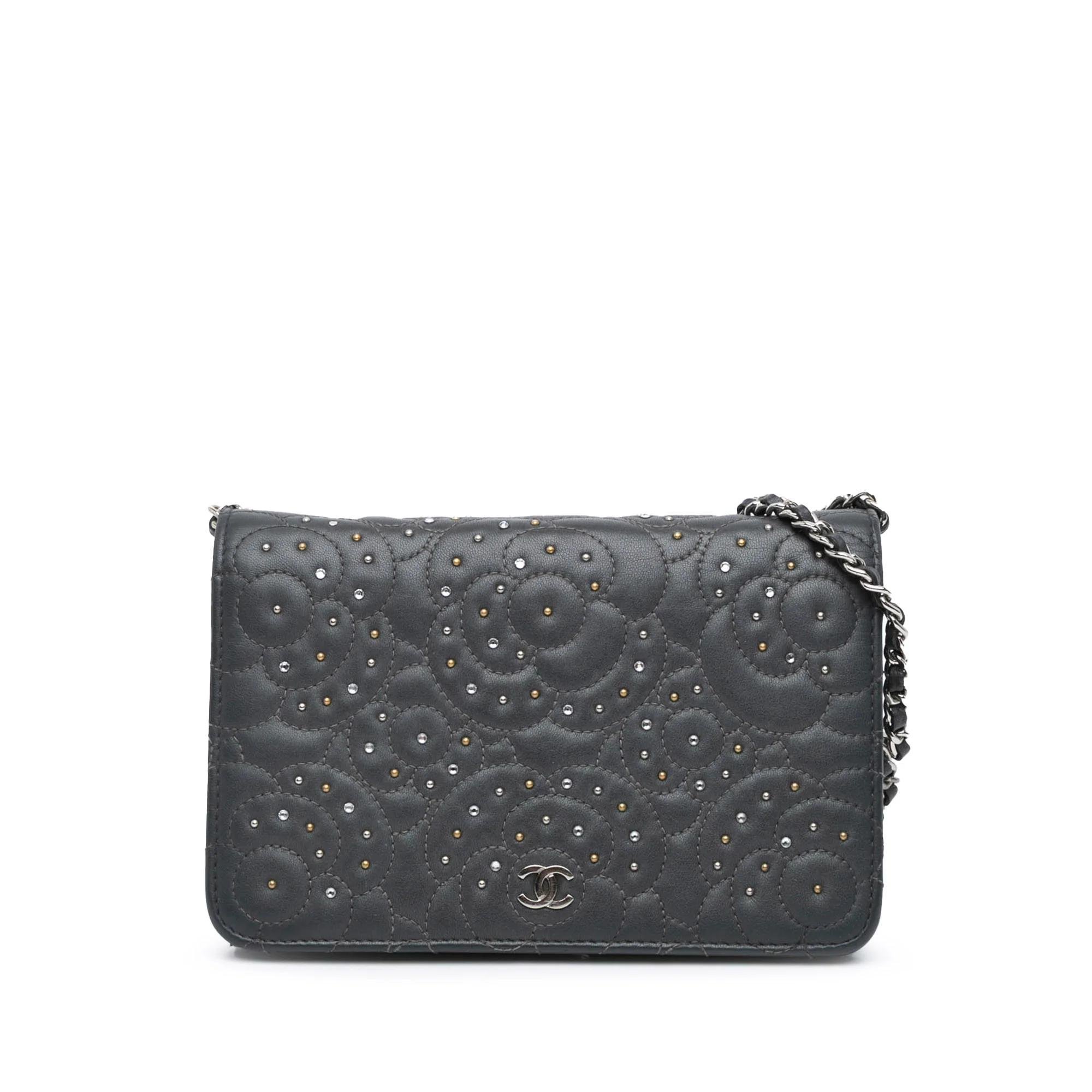 Wallet On Chain Timeless/Classique pony-style calfskin handbag