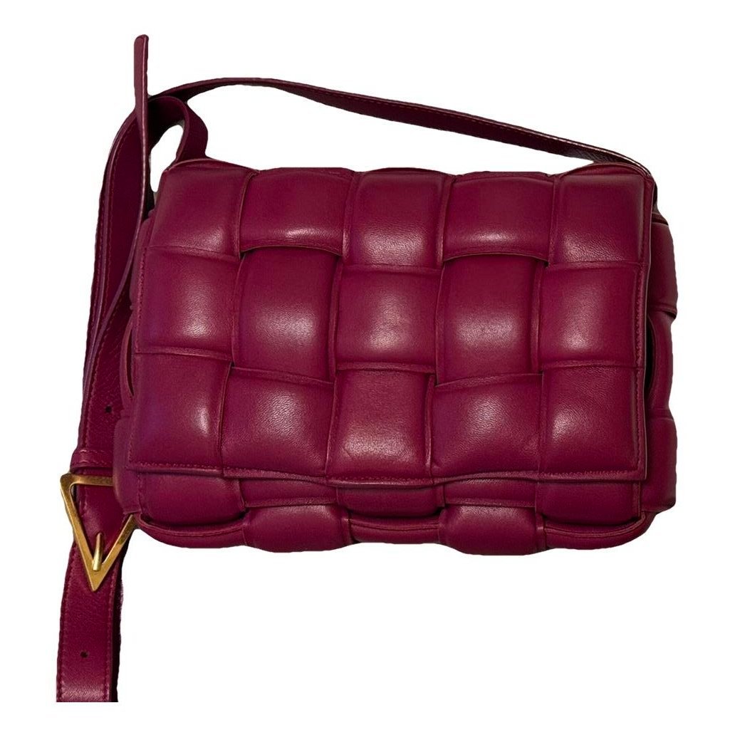 Cassette Padded leather crossbody bag