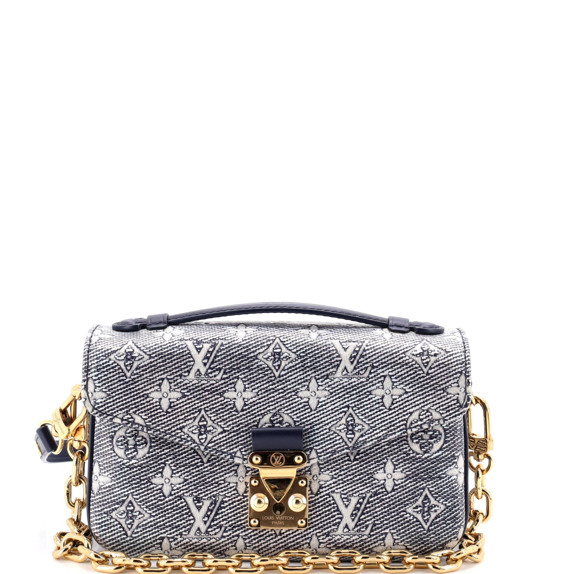 Pochette Metis Monoglam Jacquard Canvas East West