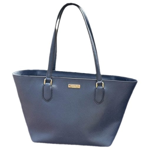 Leather tote