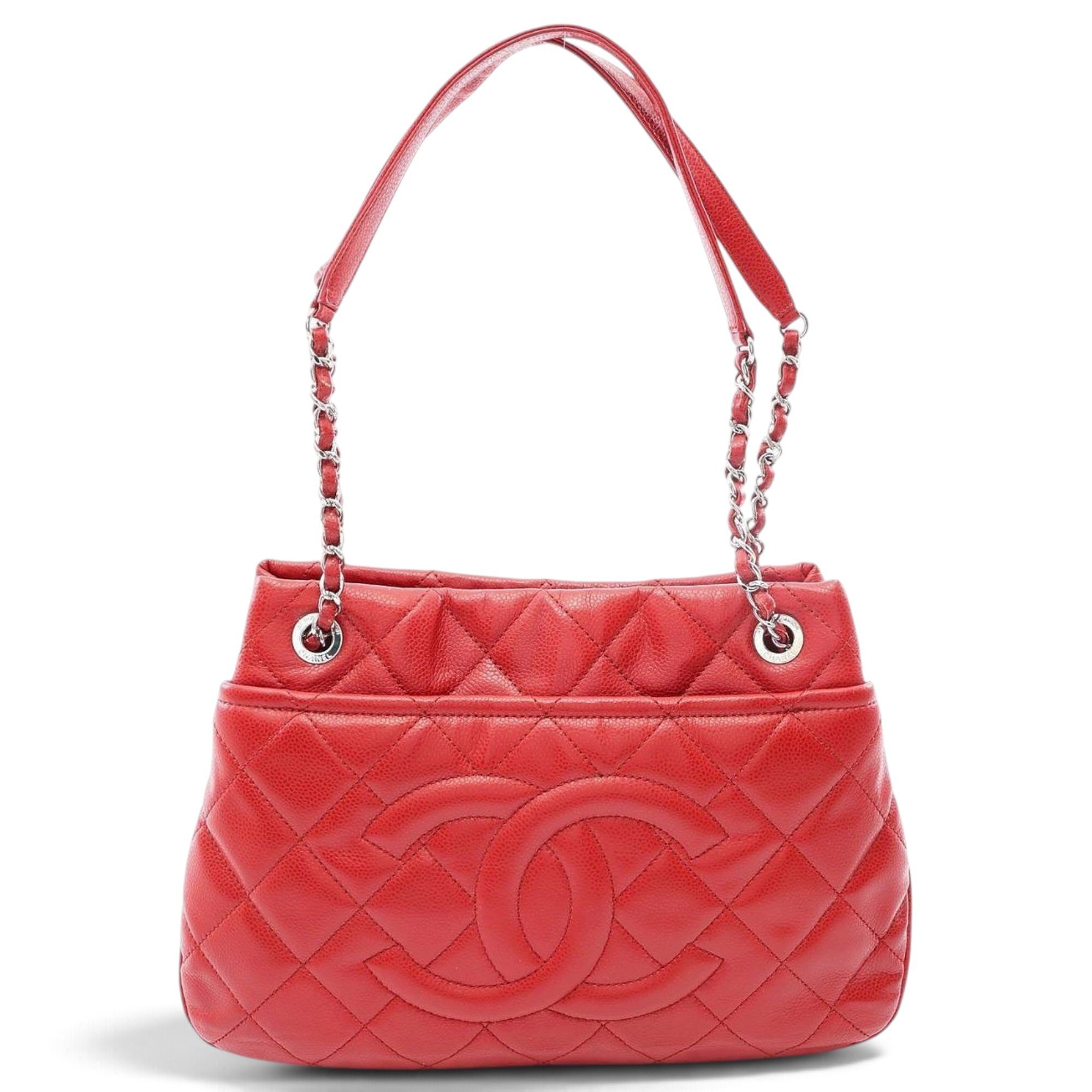 Leather tote