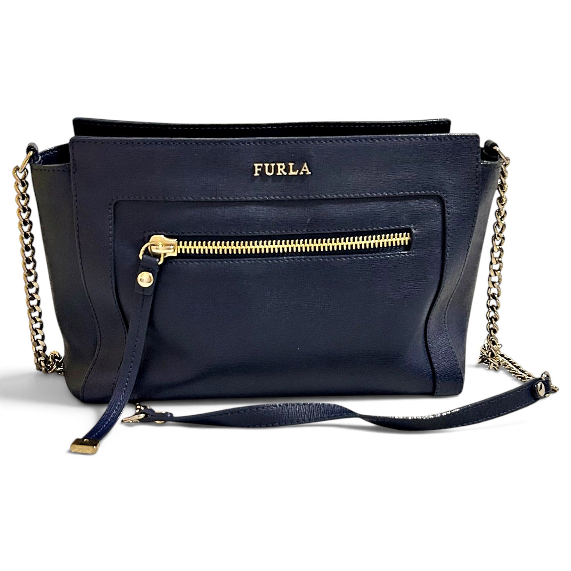 Leather crossbody bag