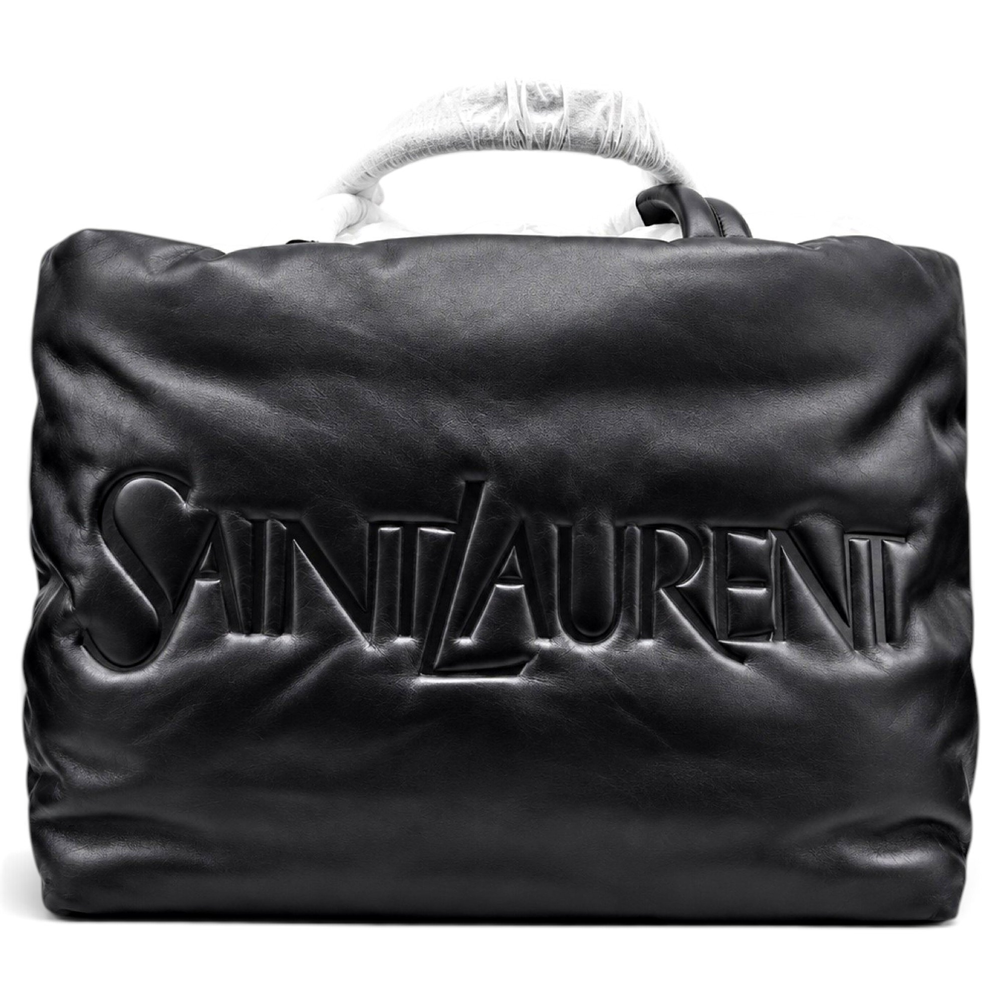 Leather travel bag