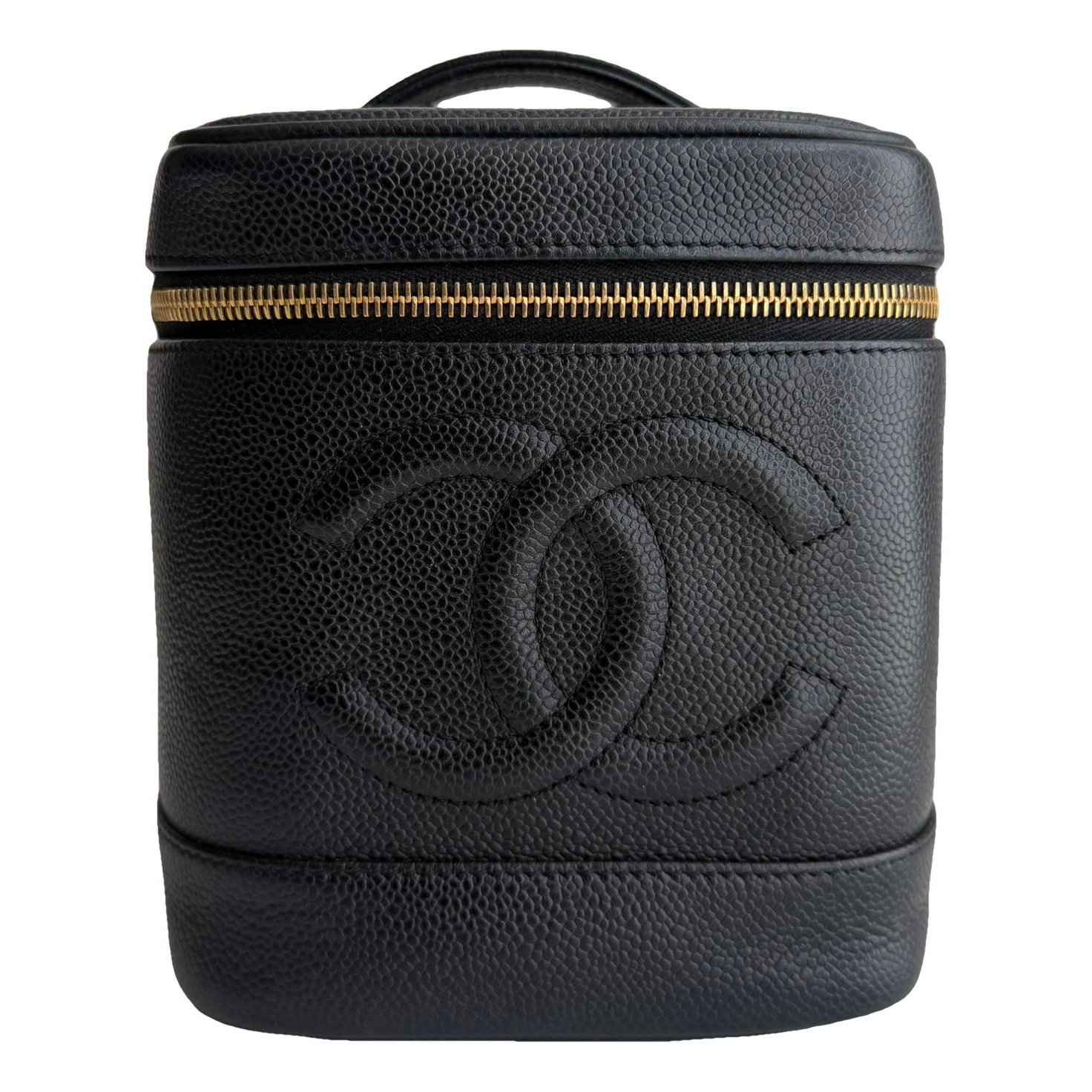 Trendy CC Vanity leather handbag