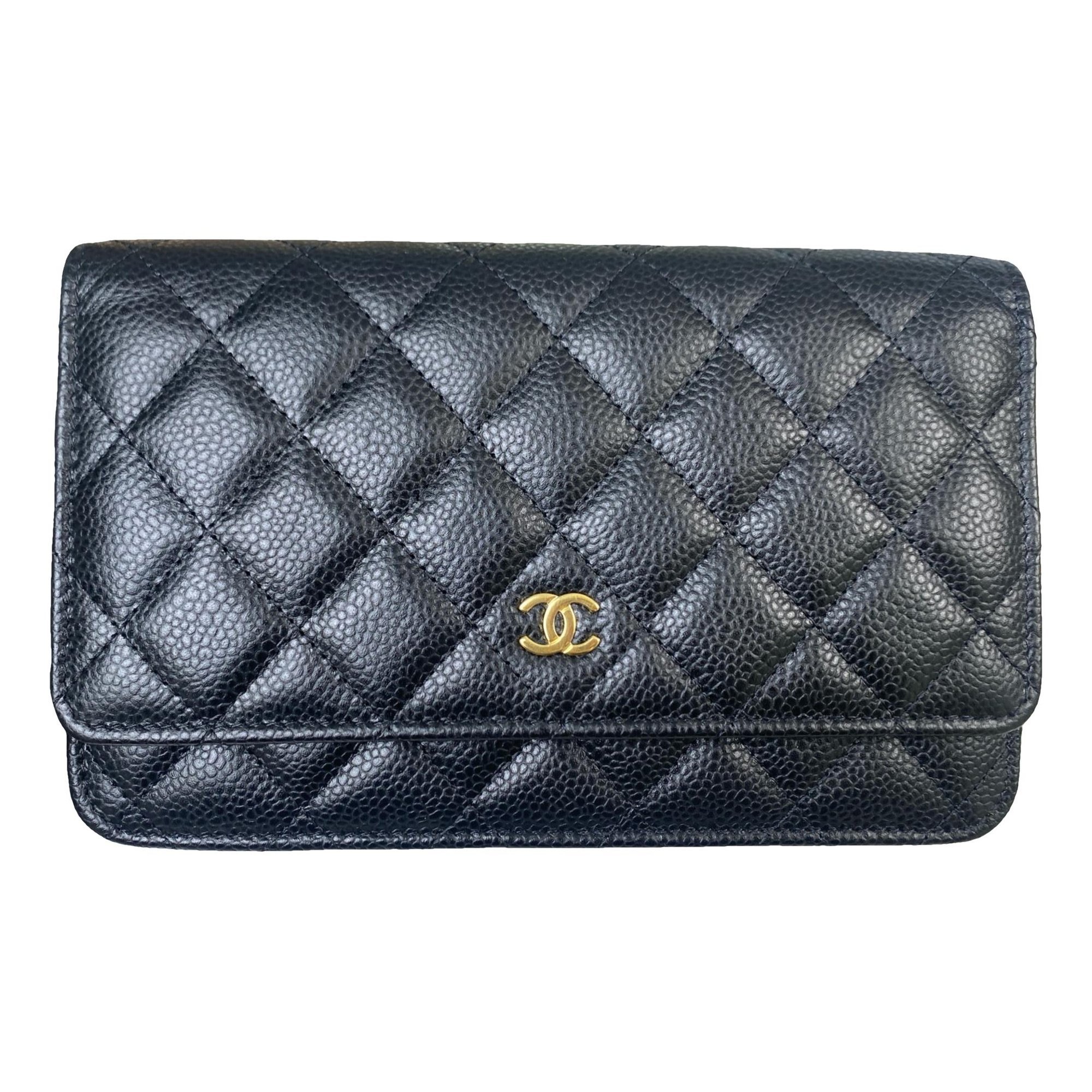 Wallet On Chain Timeless/Classique leather crossbody bag