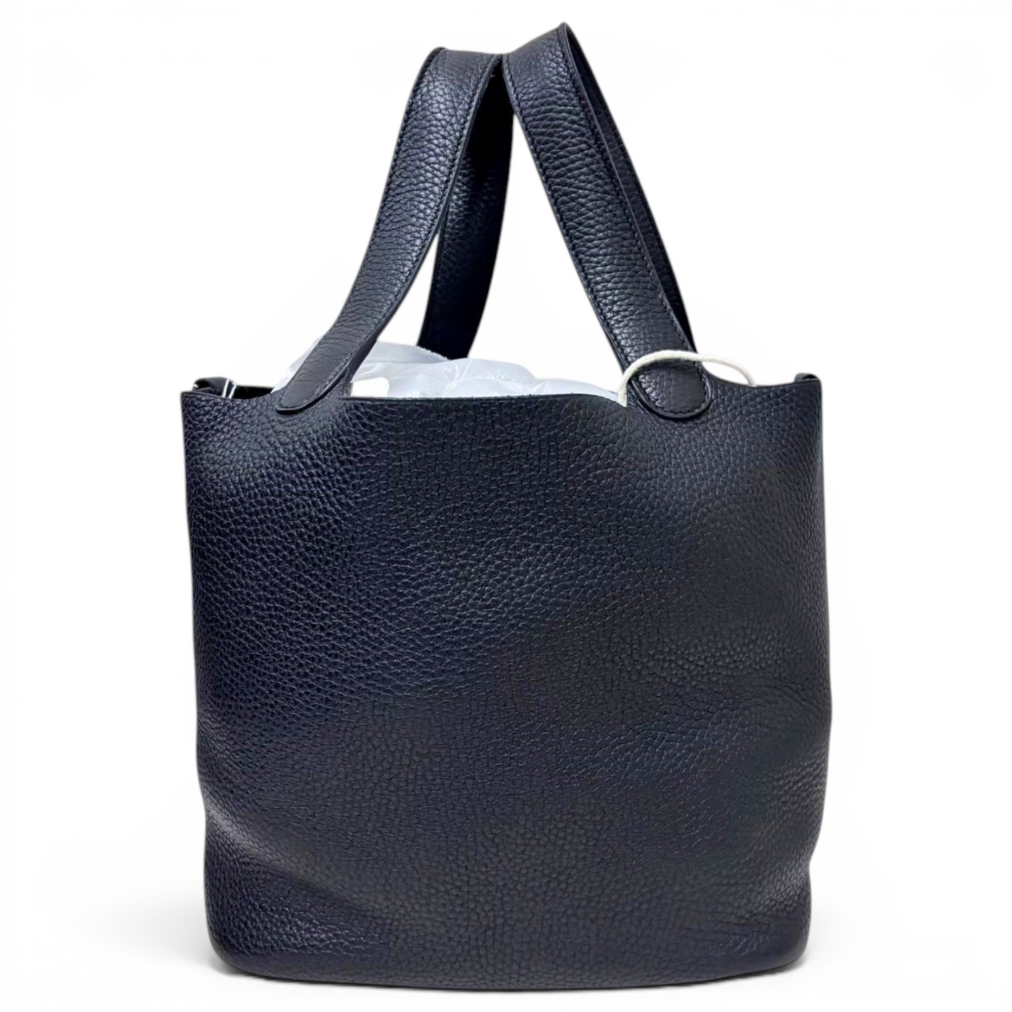 Picotin leather handbag