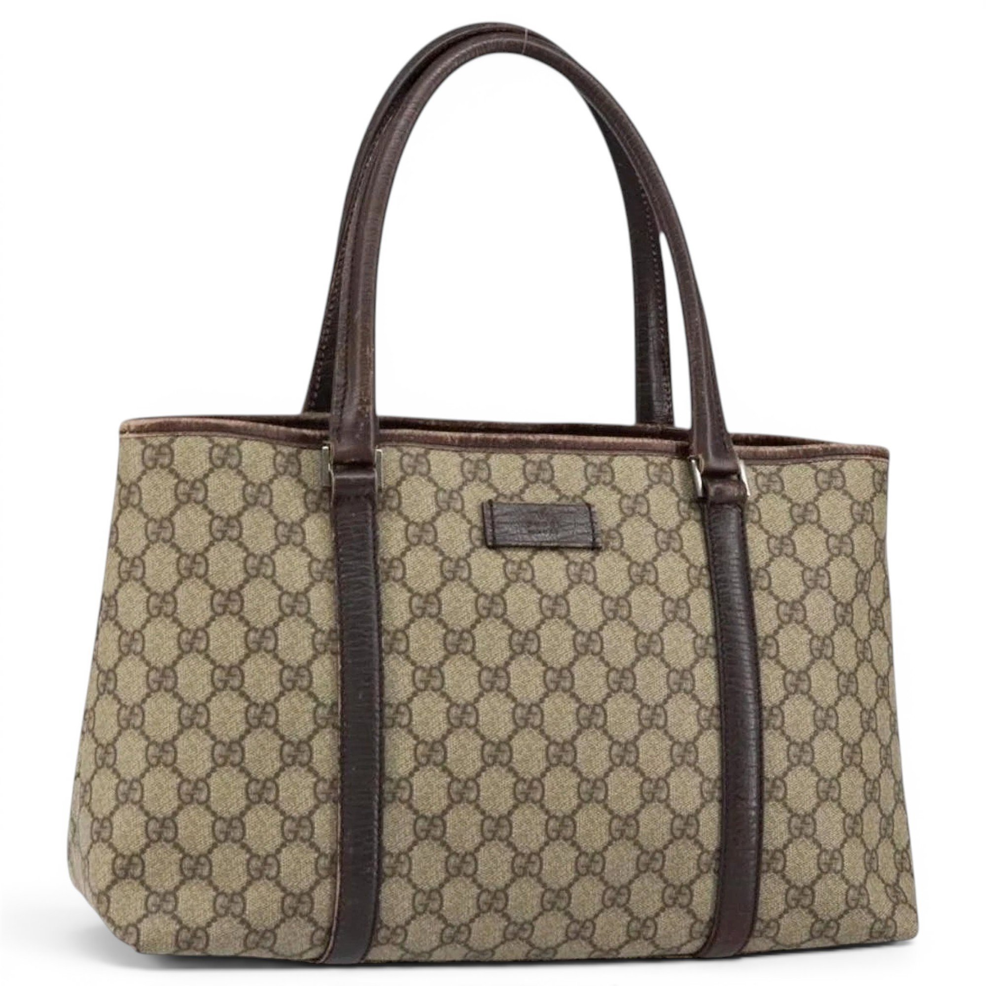 Leather tote