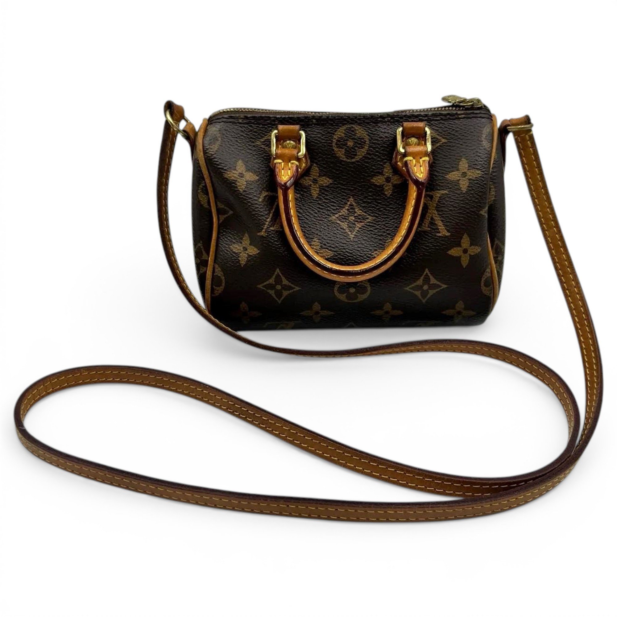 Leather mini bag