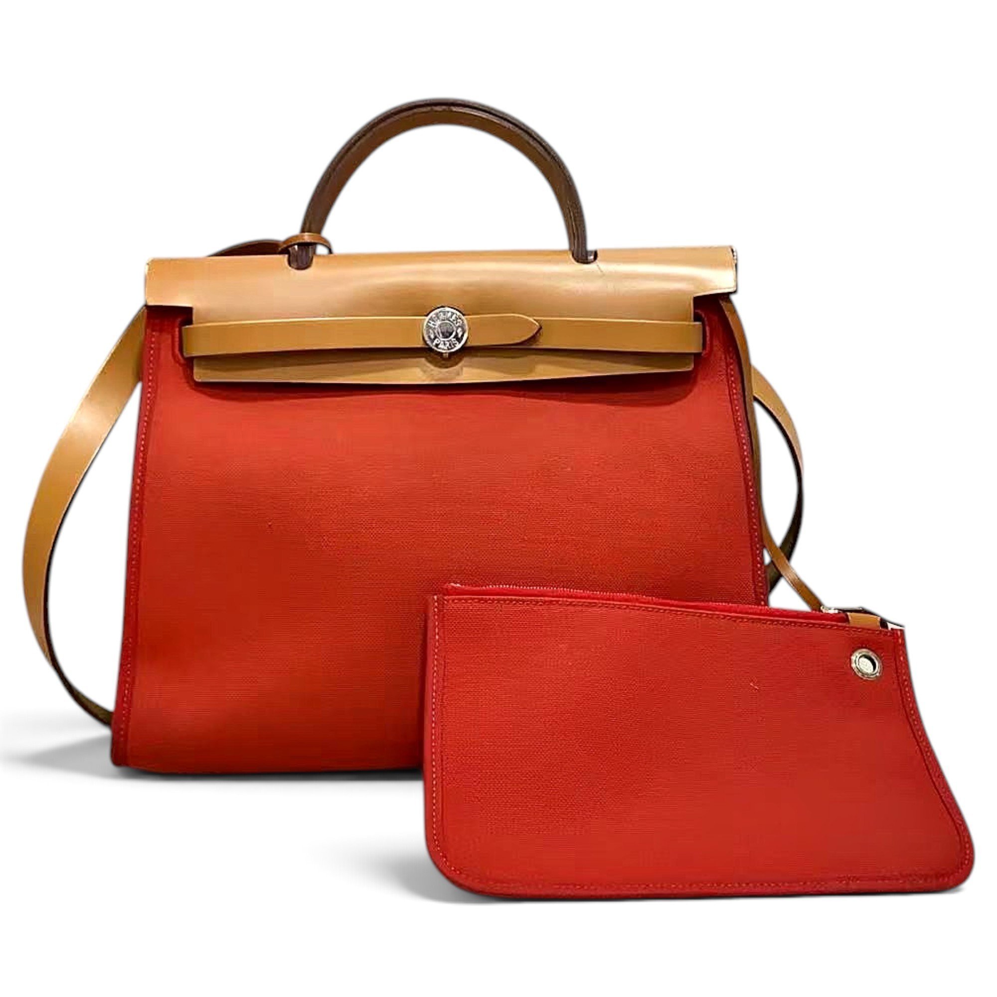 Herbag leather handbag
