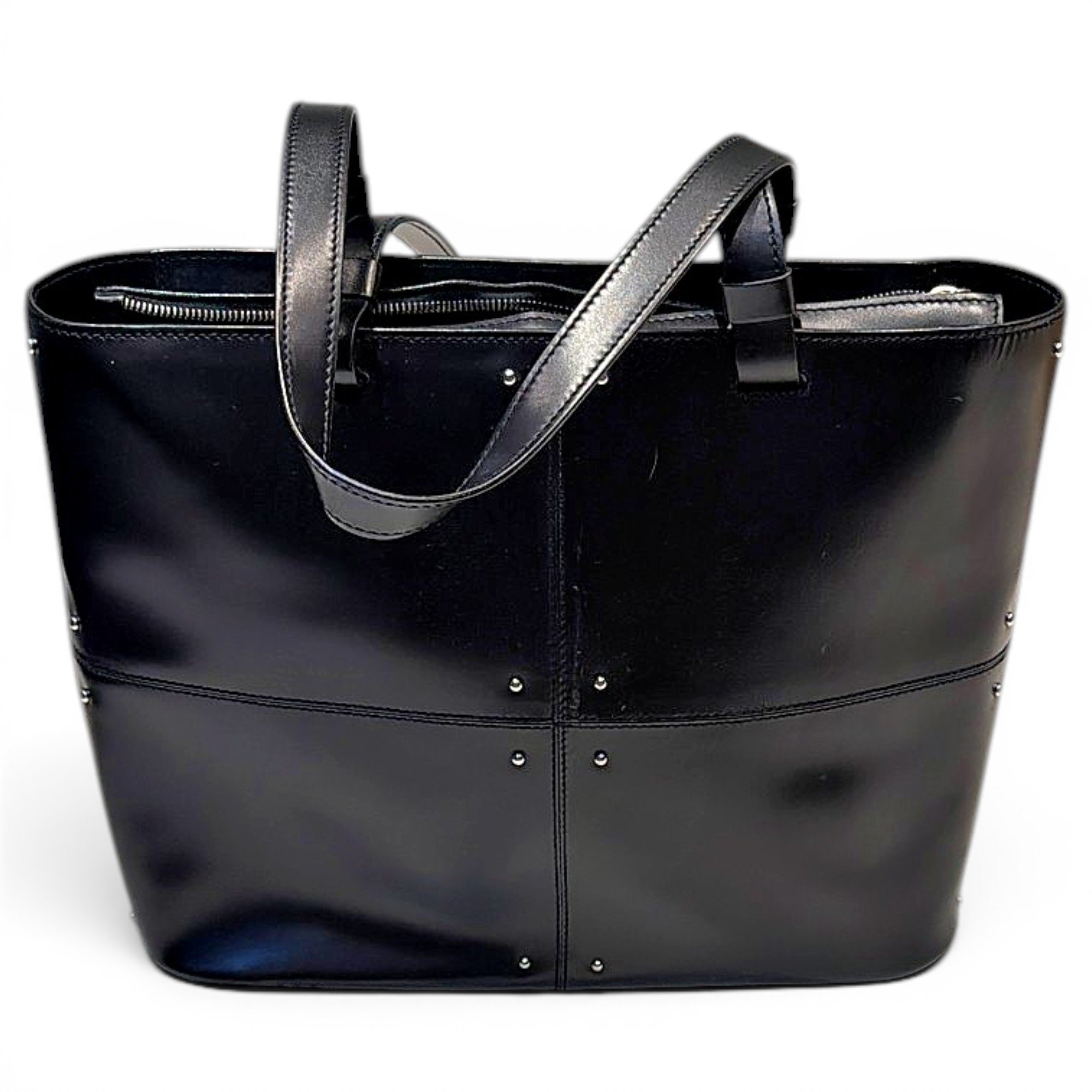 Leather handbag