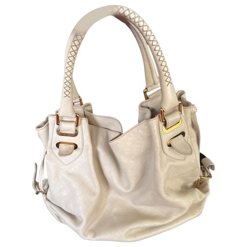 Leather tote