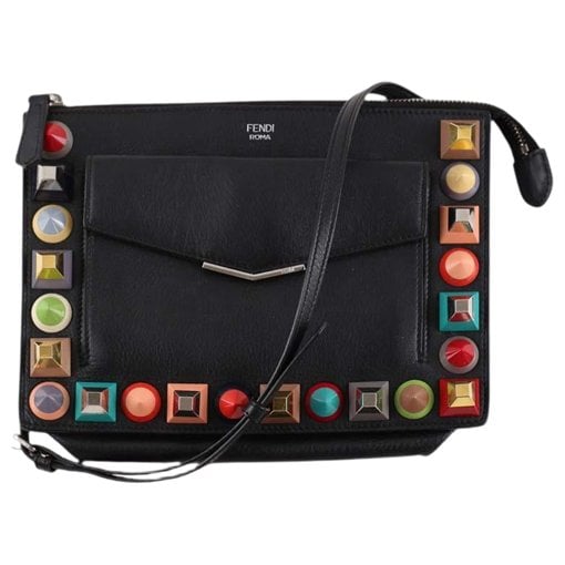 Leather crossbody bag