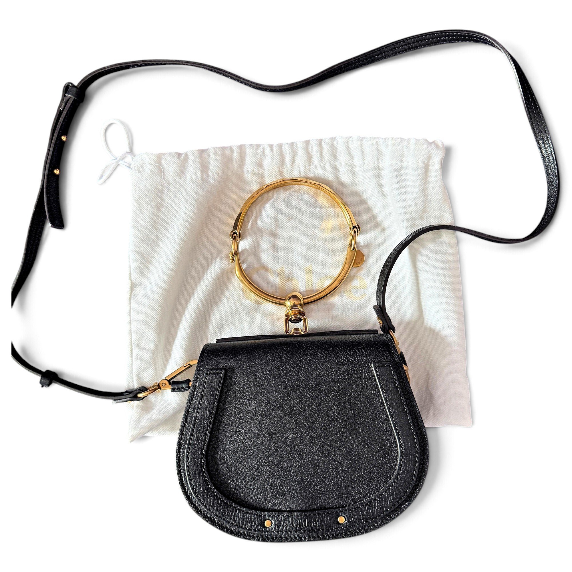 Bracelet Nile leather crossbody bag