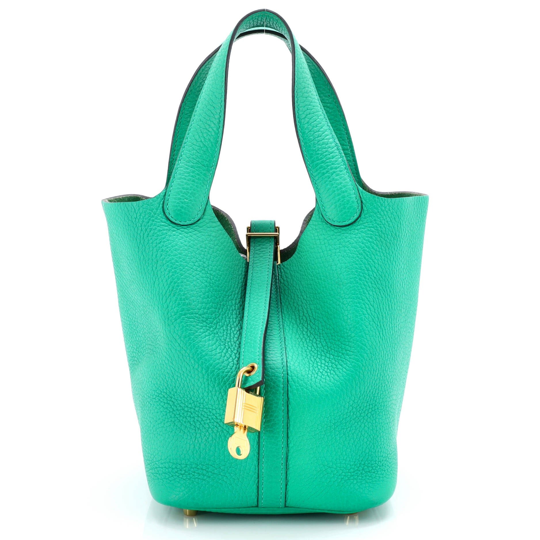 Hermes Picotin Lock Bag Clemence PM