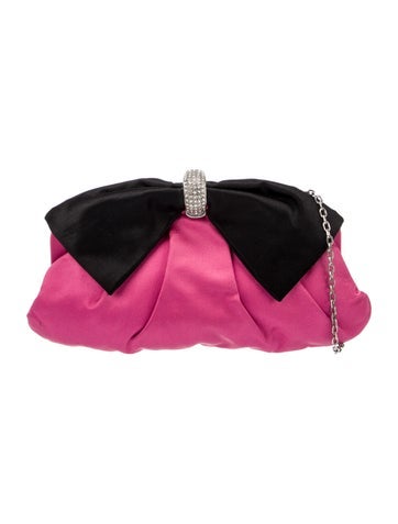 Valentino Satin Top Handle Bag