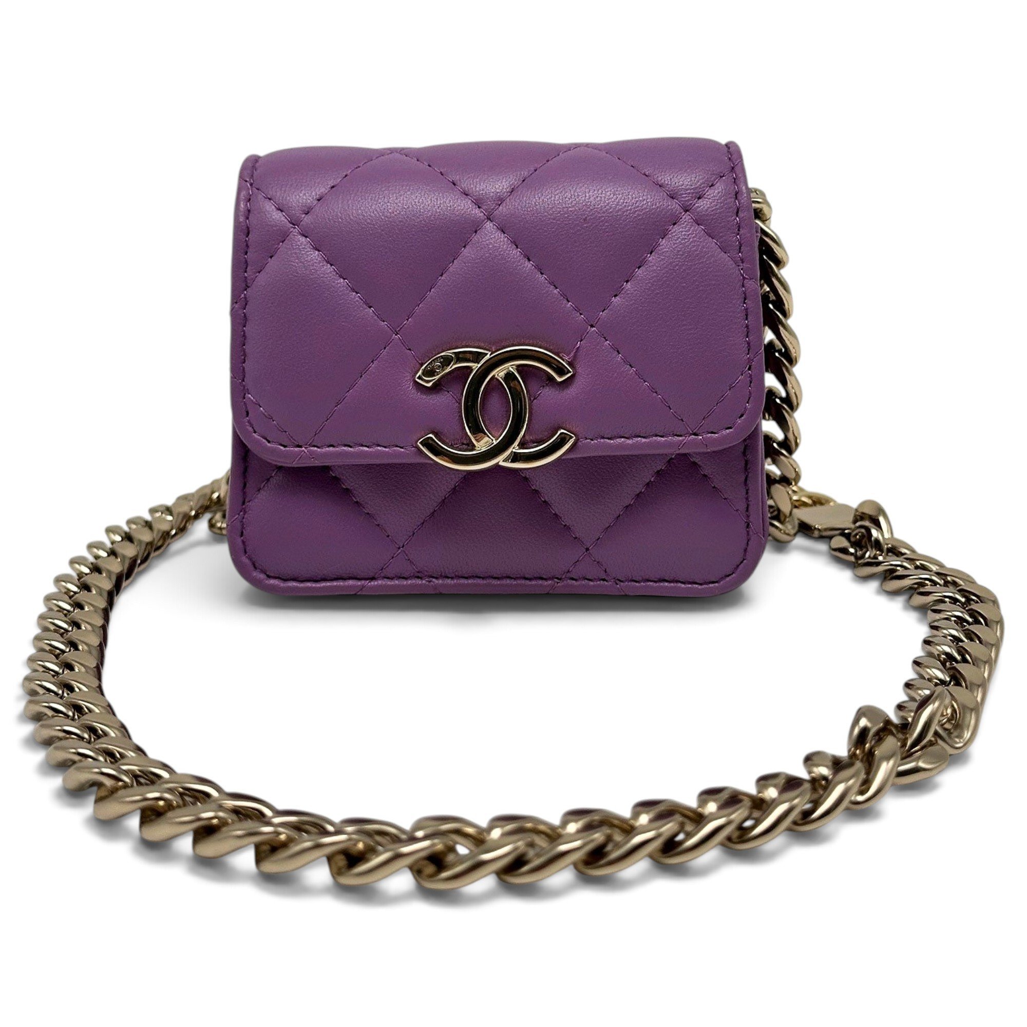 Leather mini bag