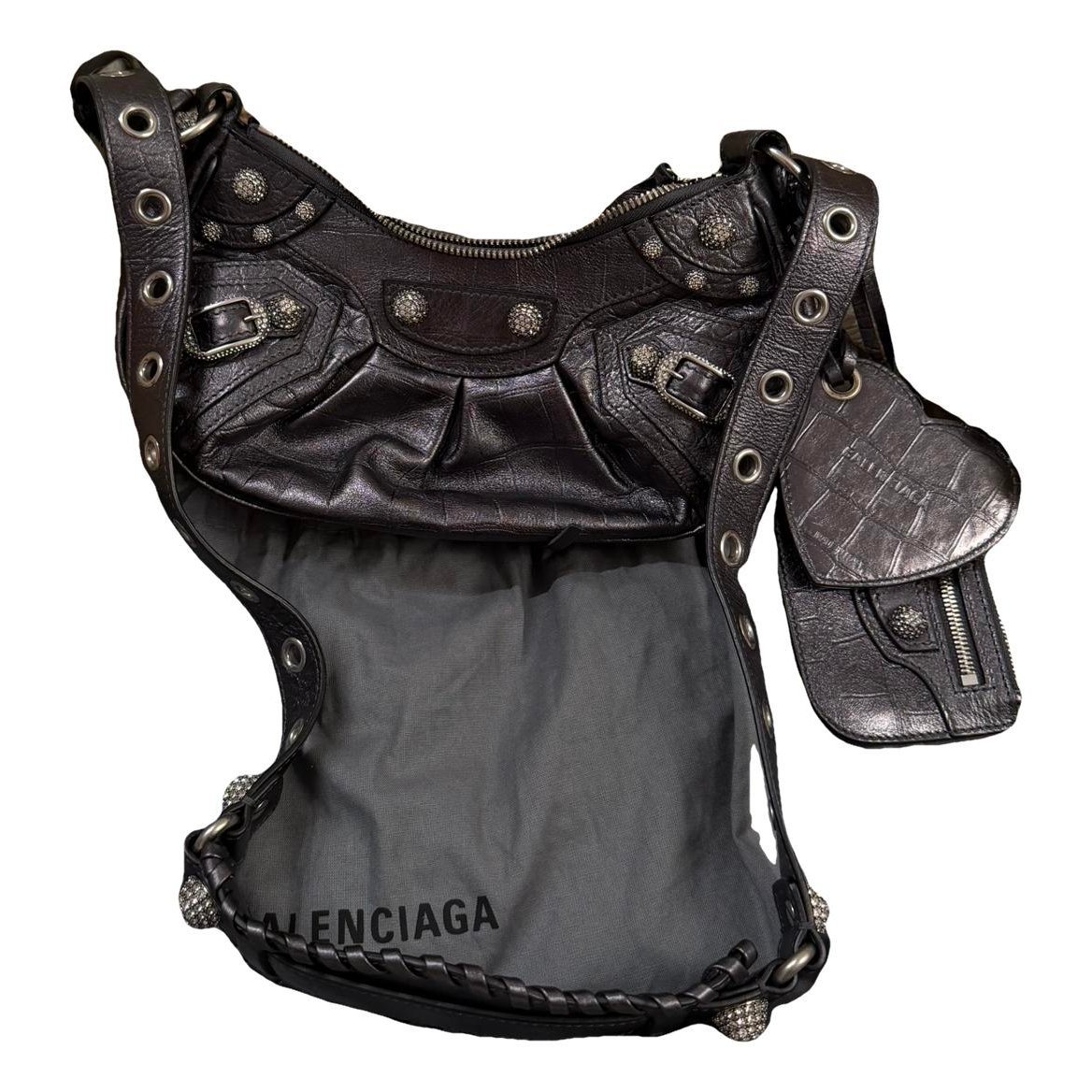 Le Cagole leather handbag