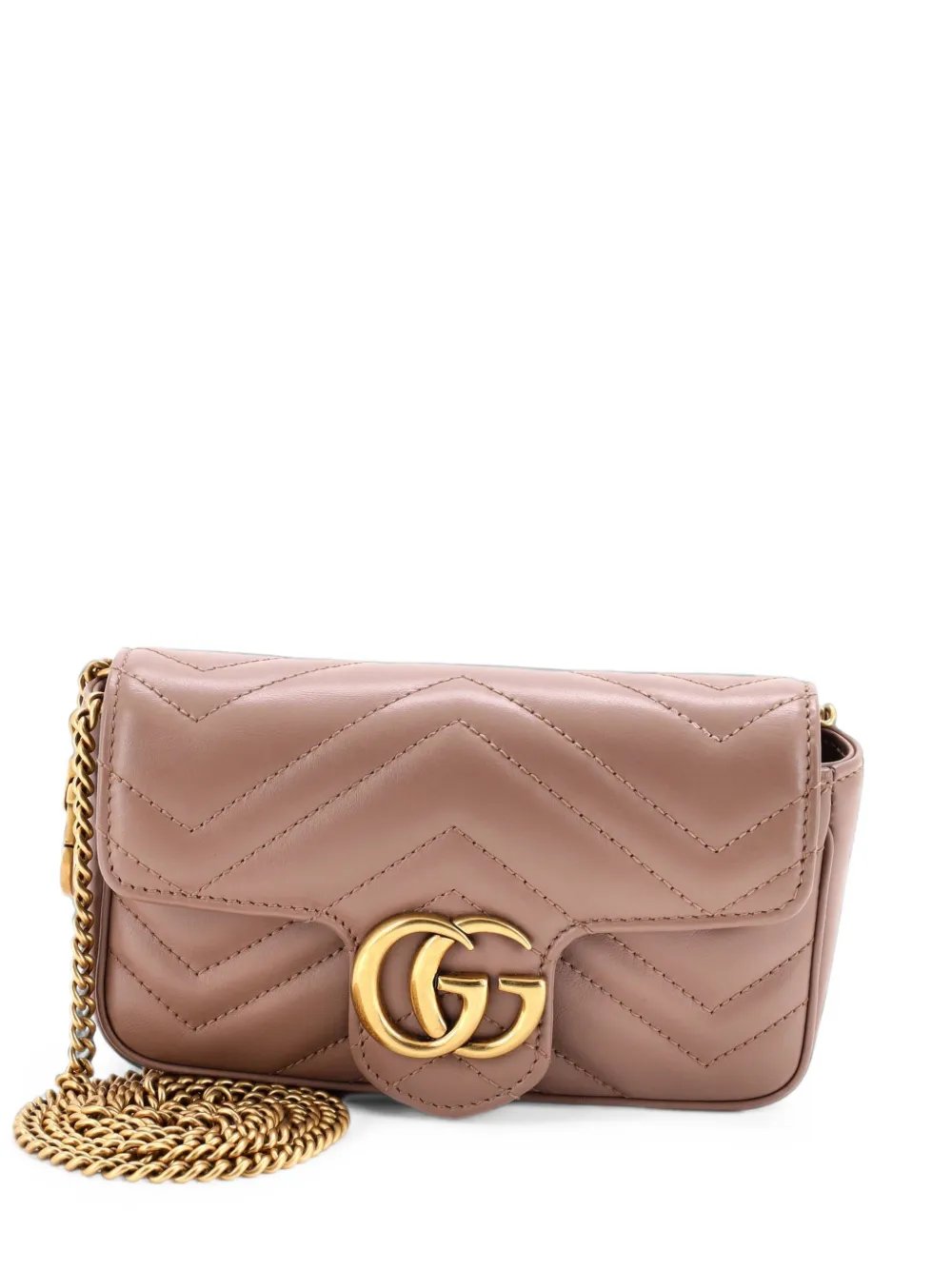 GG Marmont Flap Bag Matelasse Leather Super Mini crossbody bag