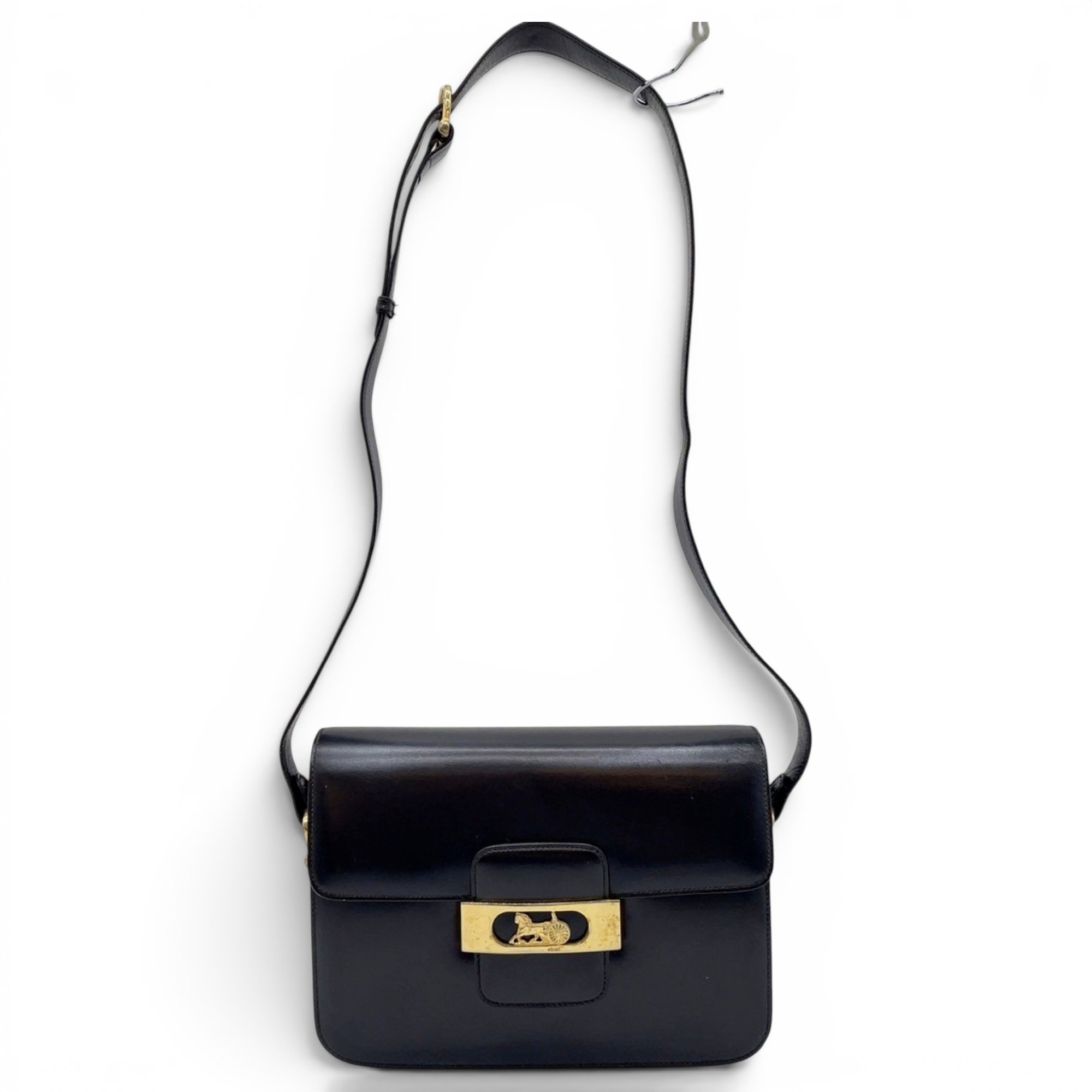 Triomphe leather handbag