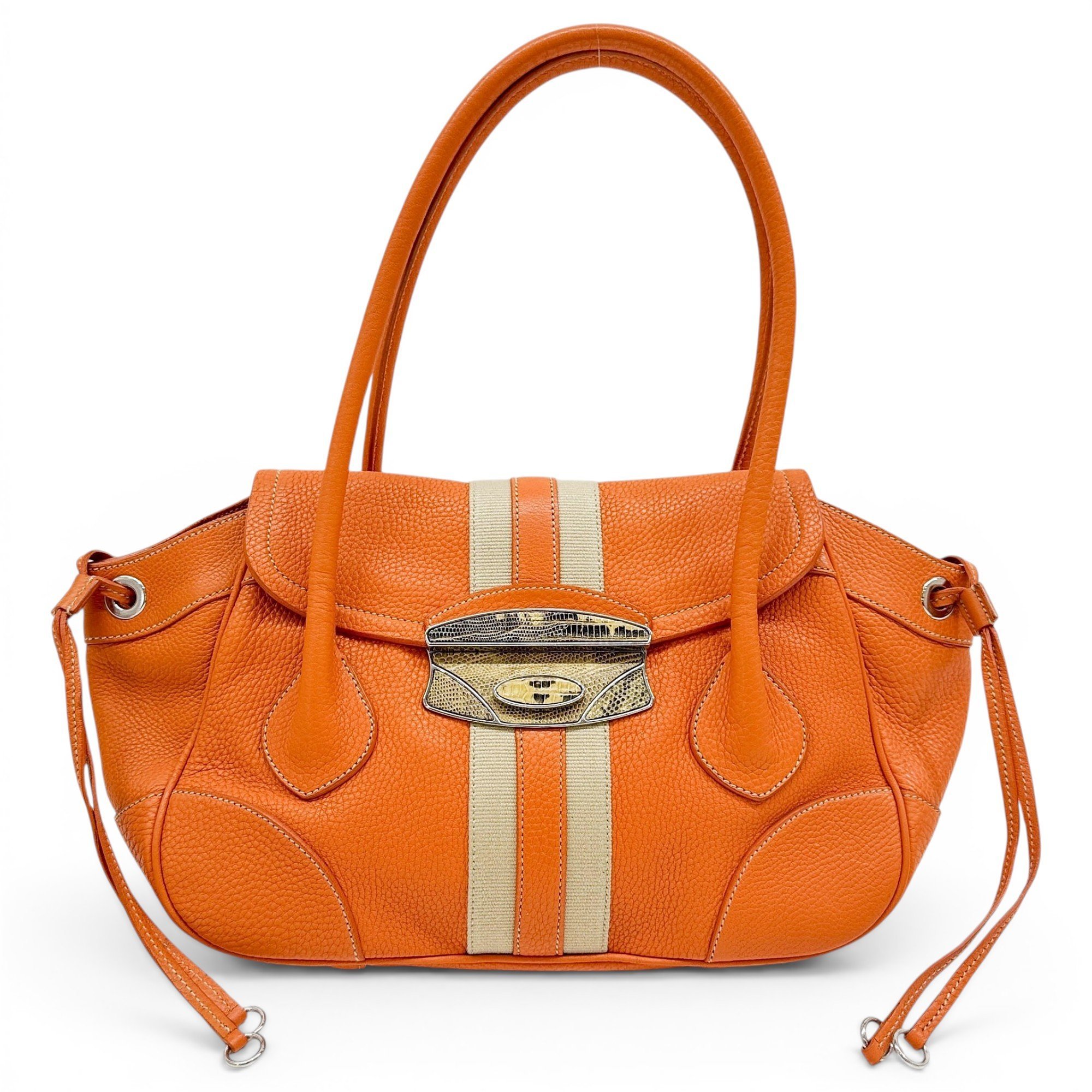 Leather handbag