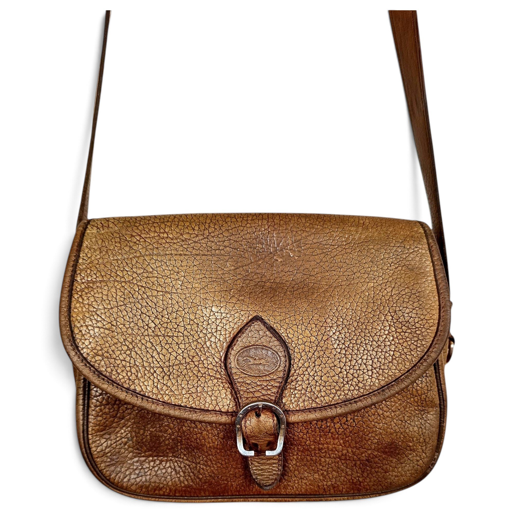 Leather crossbody bag