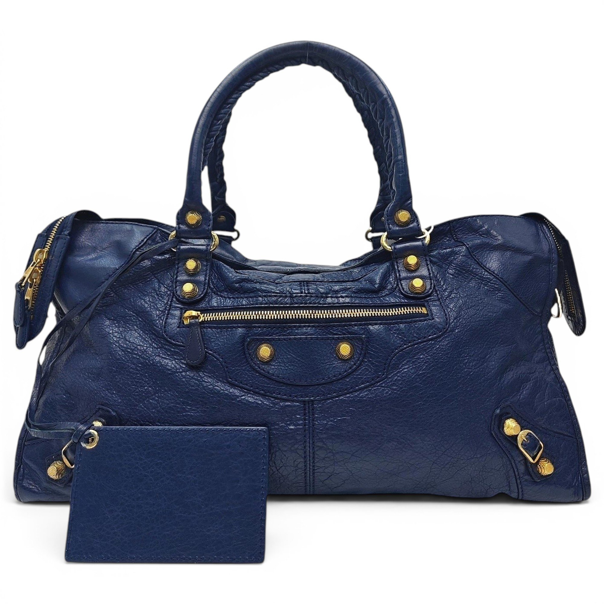 Leather handbag