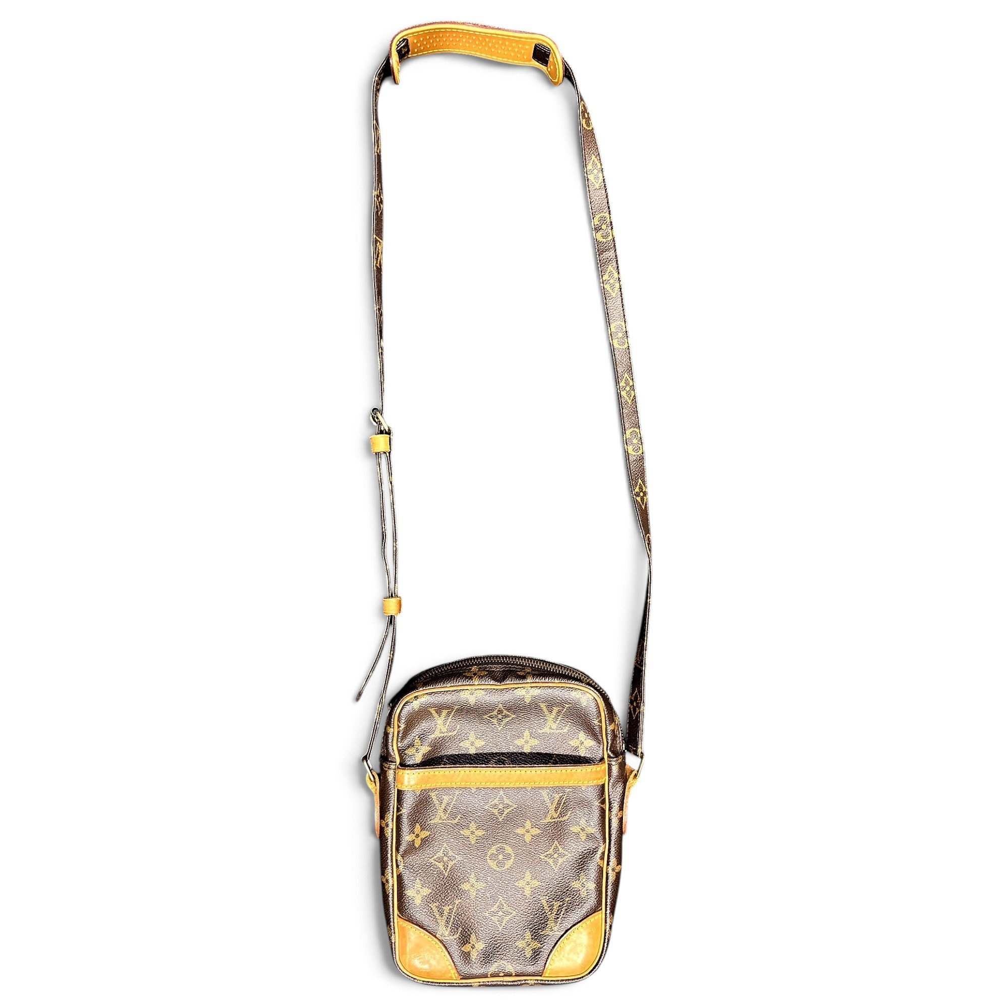 Danube leather crossbody bag