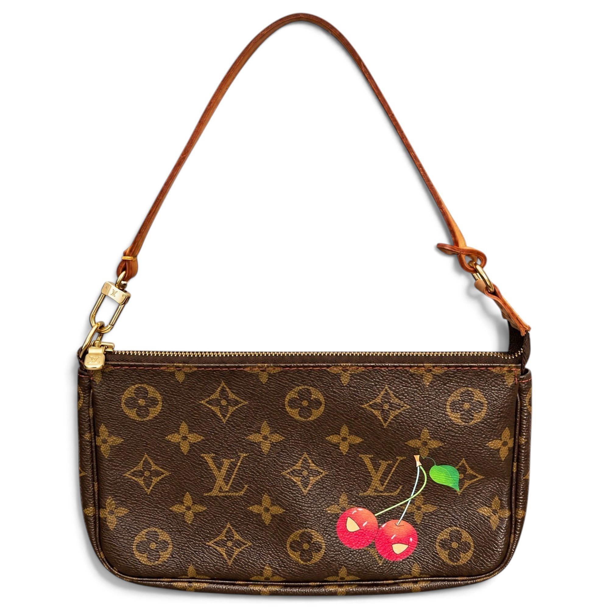 Pochette Accessoire leather bag