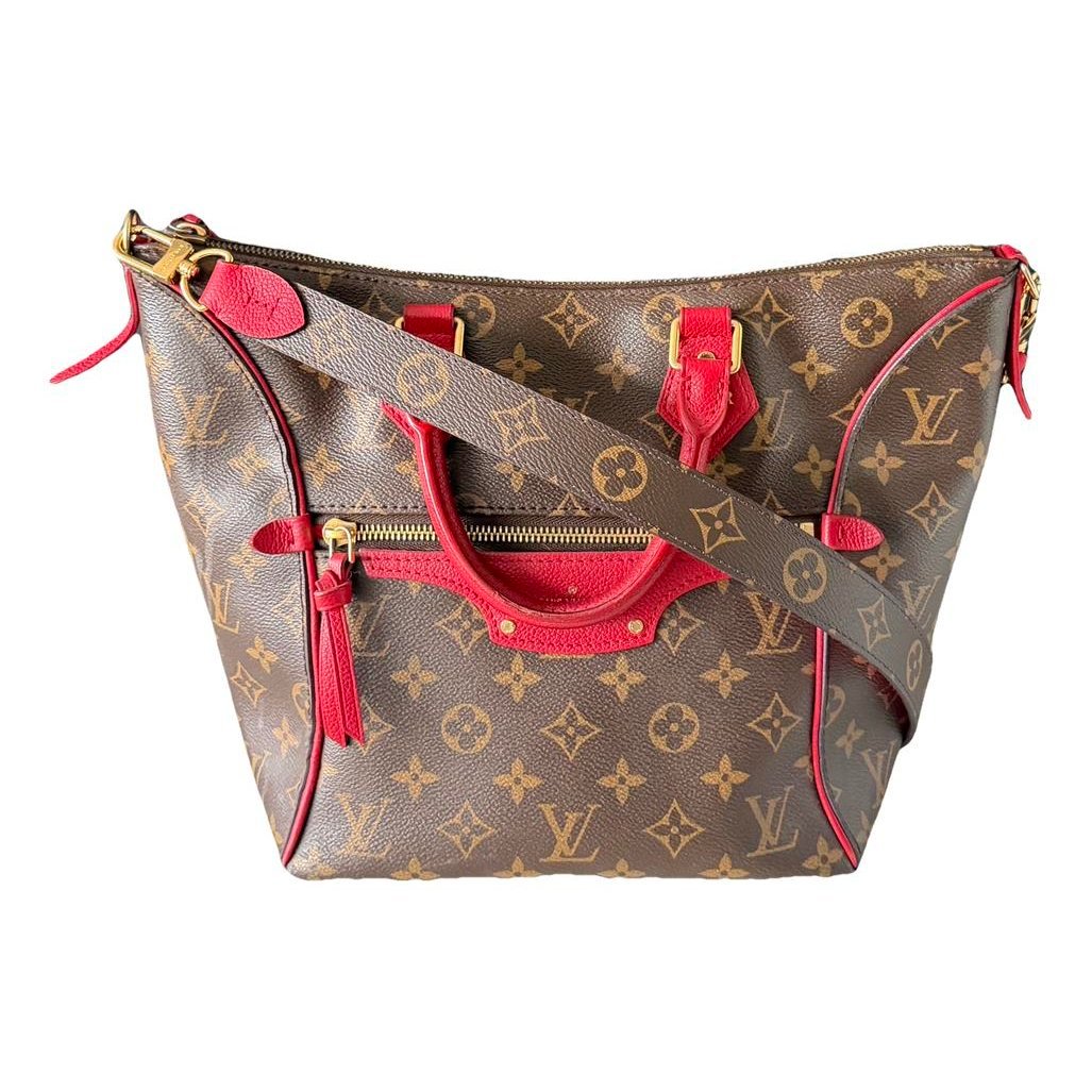 Tournelle leather handbag