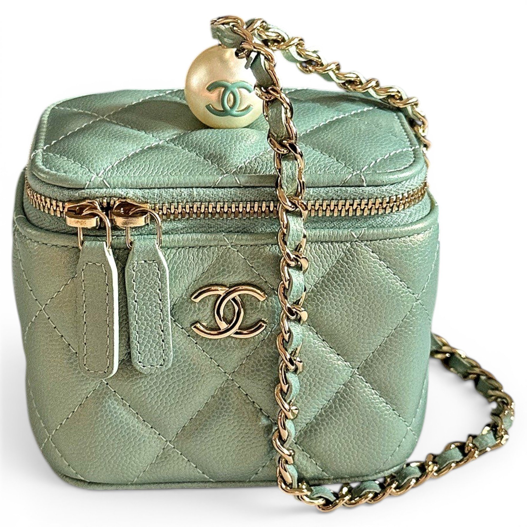 Leather mini bag