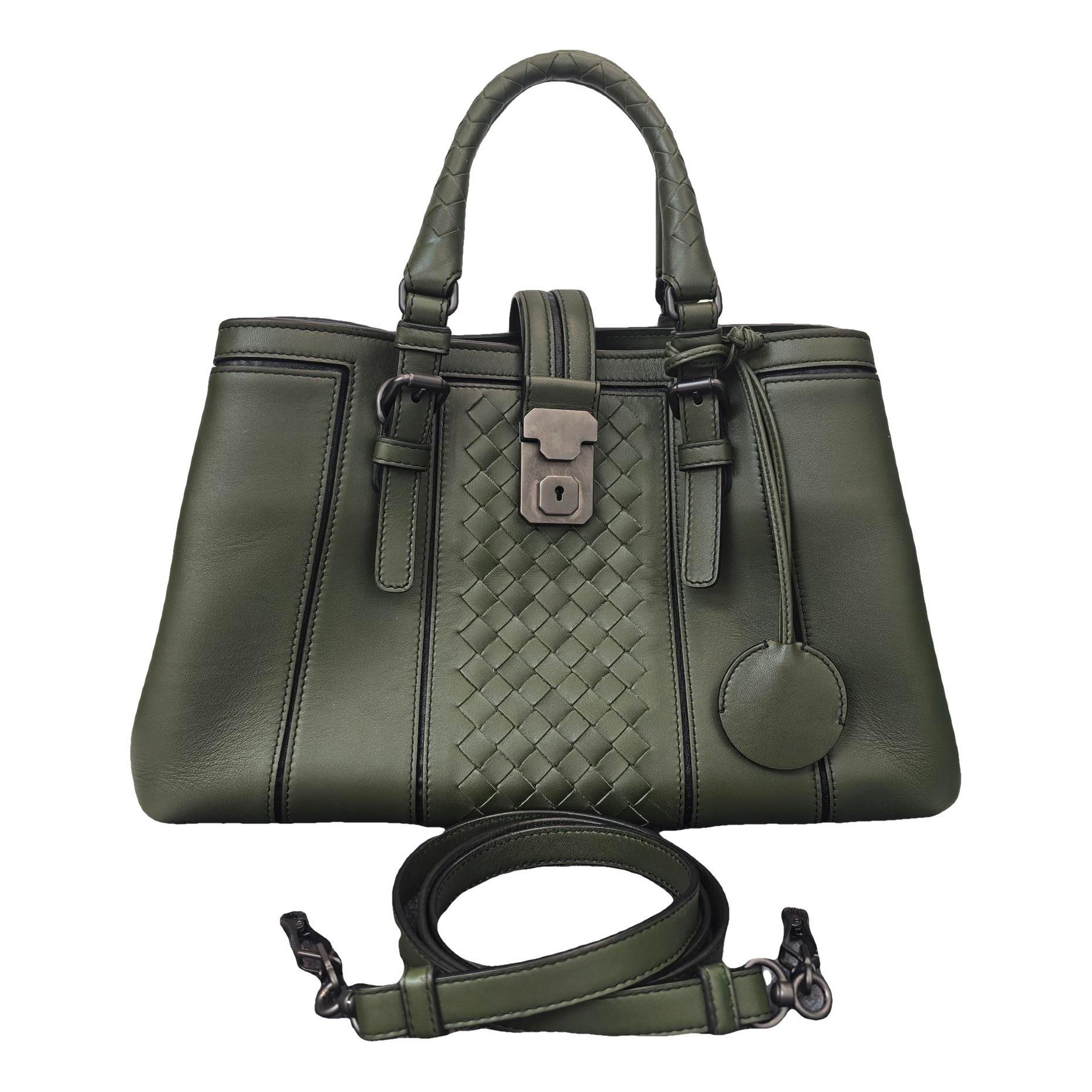 Roma leather handbag