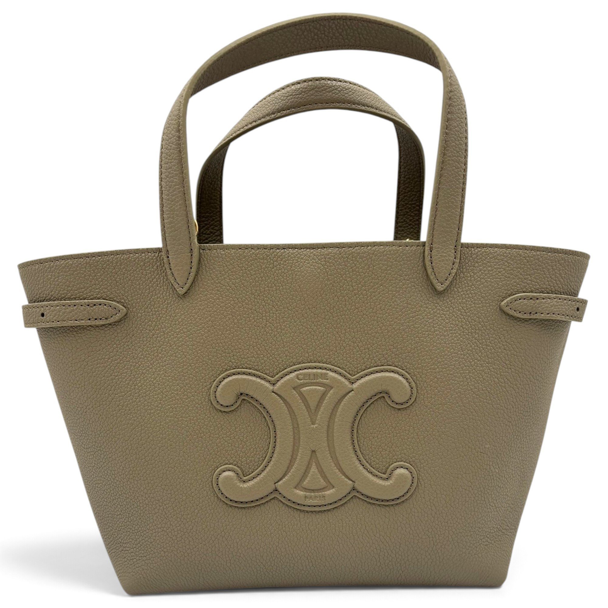 Leather tote