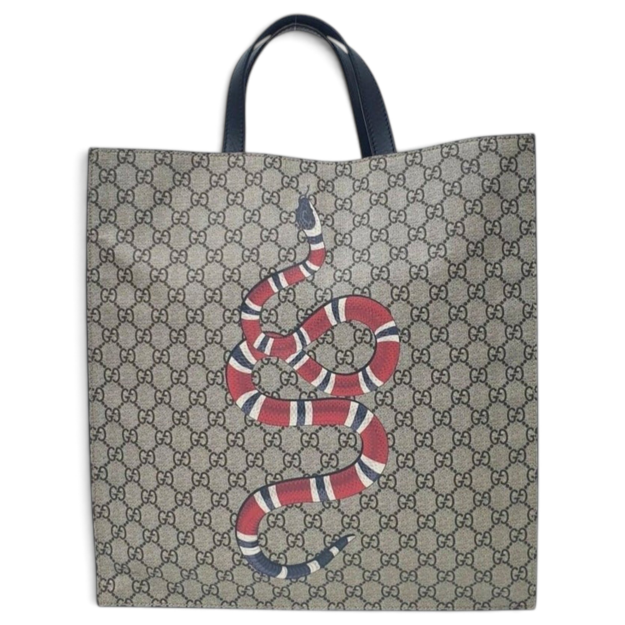 Leather tote